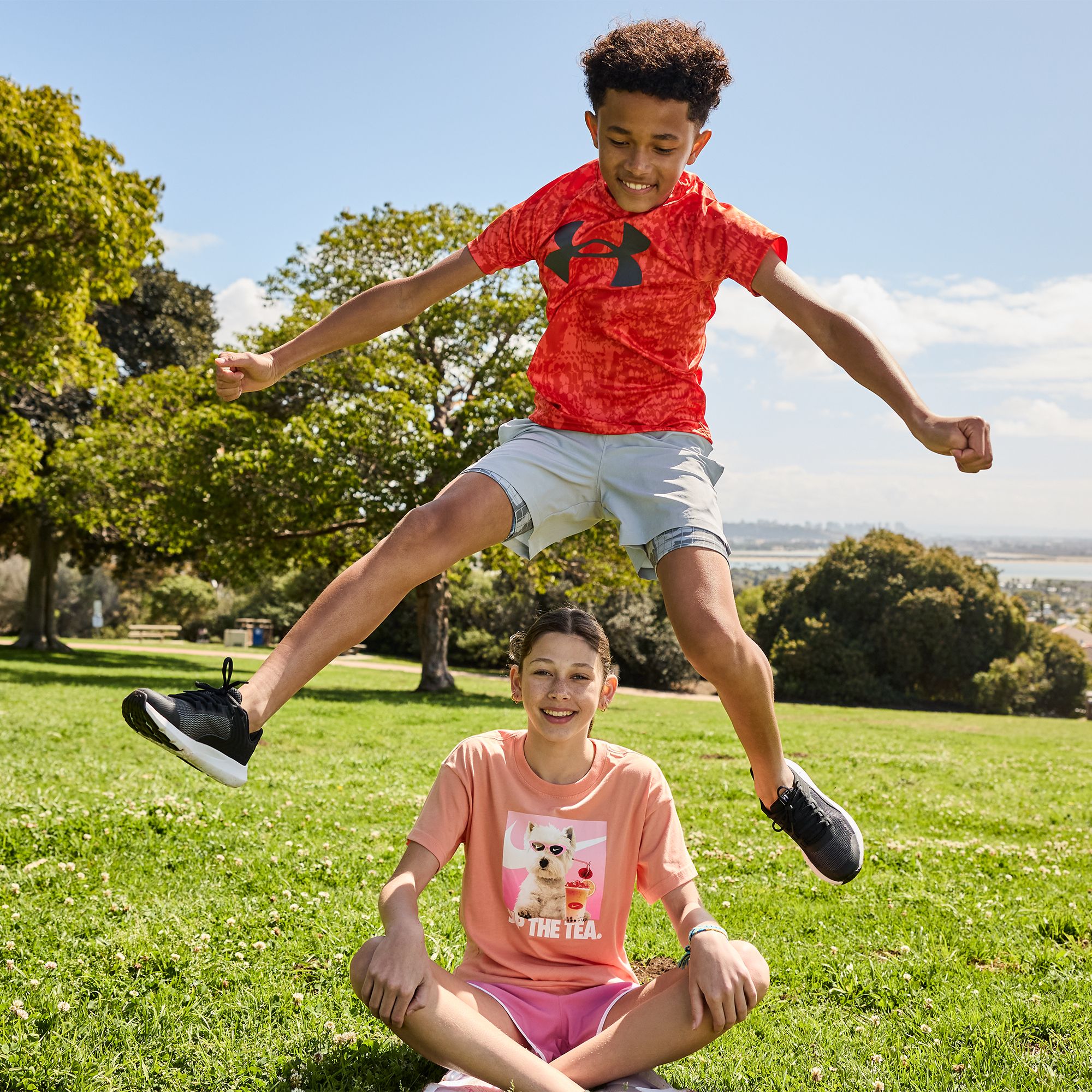 Under Armour Boys' Tech Logo Print Short Sleeve T-Shirt product image