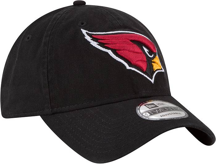 New Era Men's Arizona Cardinals Core Classic Black Adjustable Hat