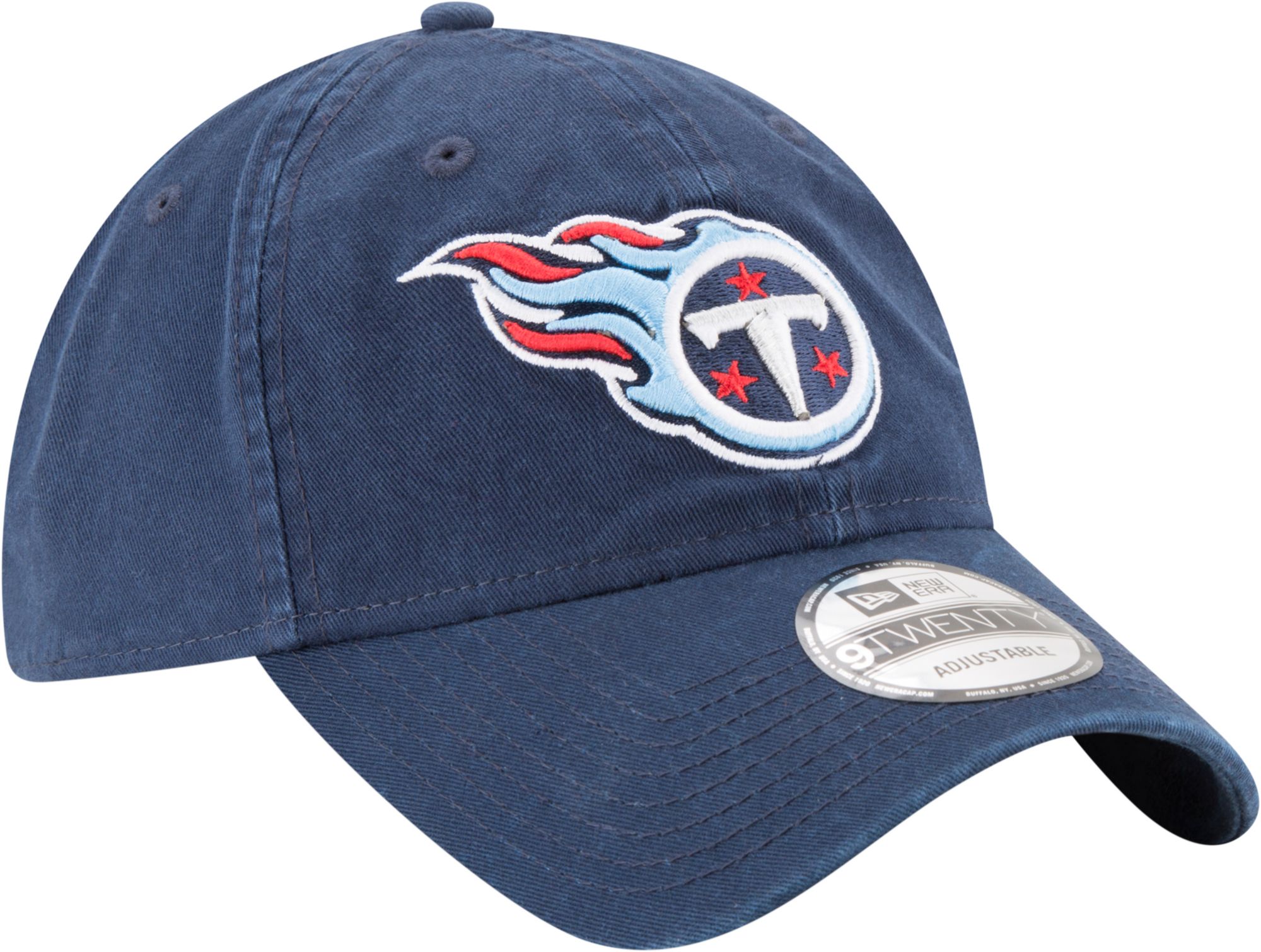 New Era Men's Tennessee Titans Core Classic Navy Adjustable Hat product image