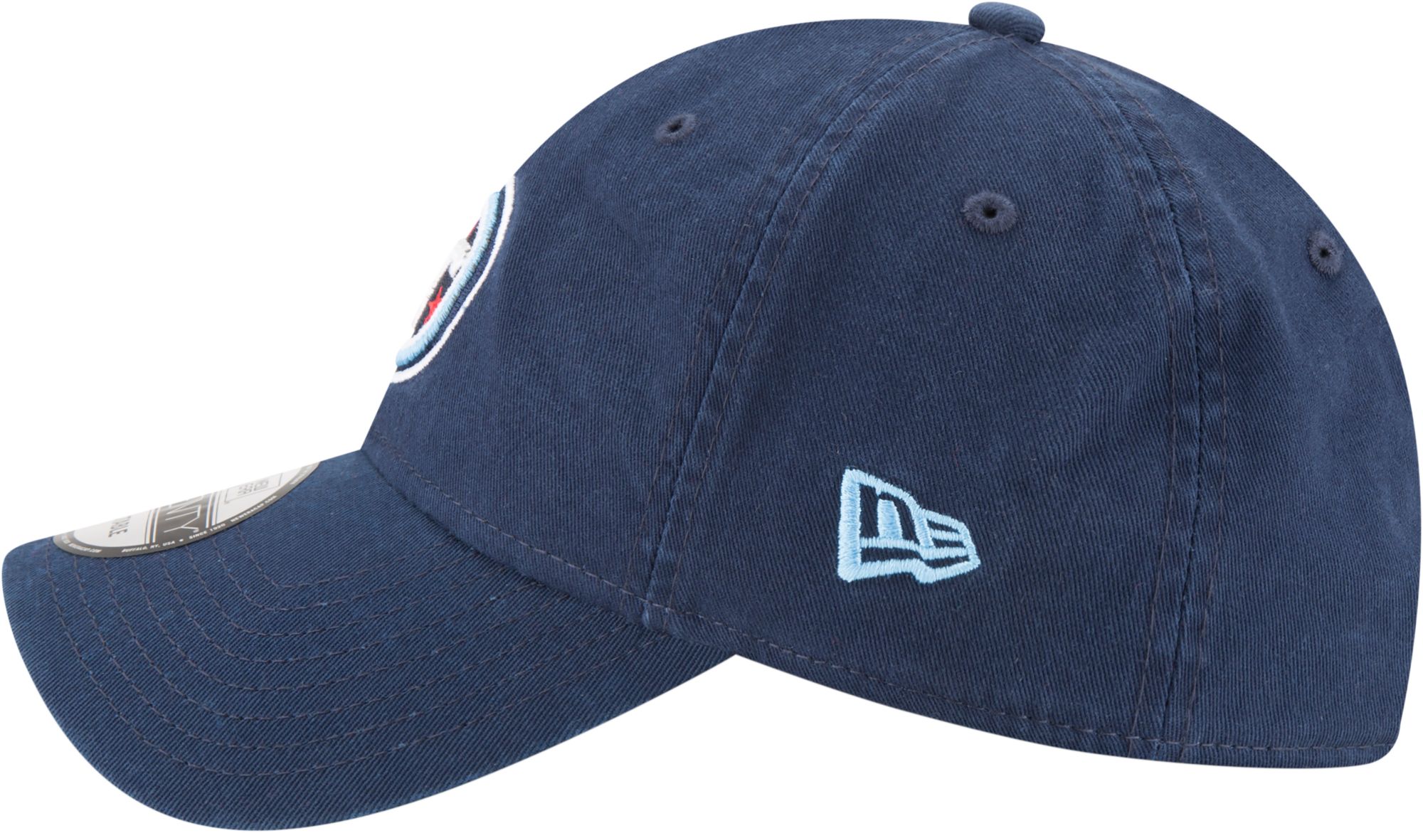 New Era Men's Tennessee Titans Core Classic Navy Adjustable Hat product image