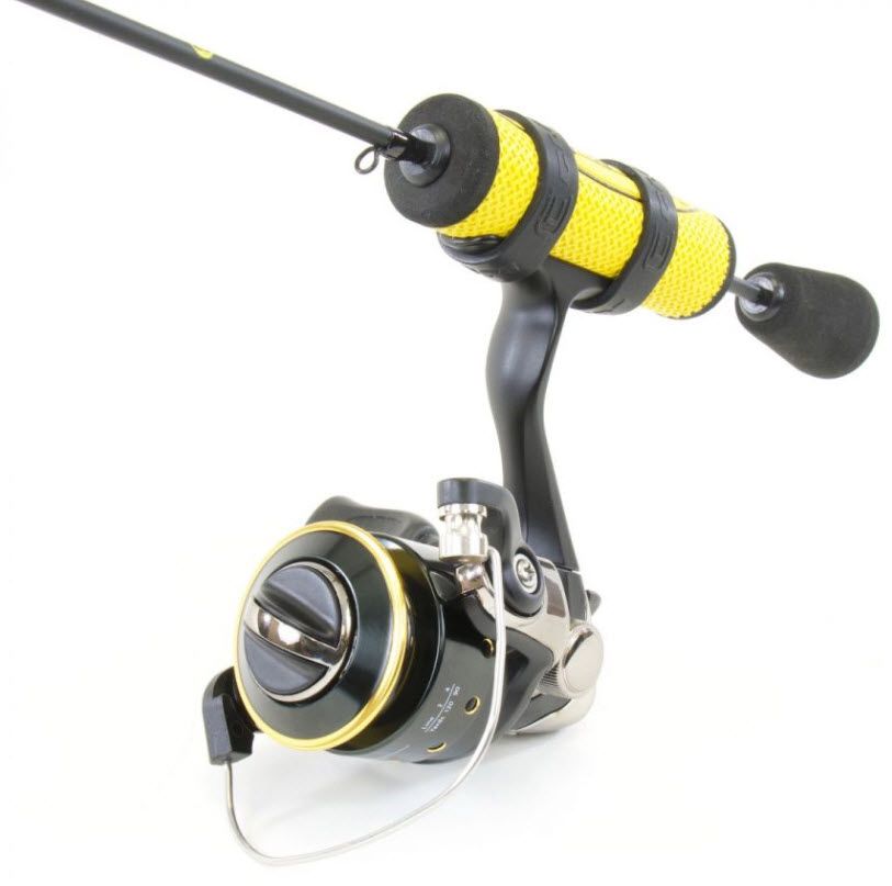 Clam Jason Mitchell Gen8 Ice Fishing Spinning Combo product image