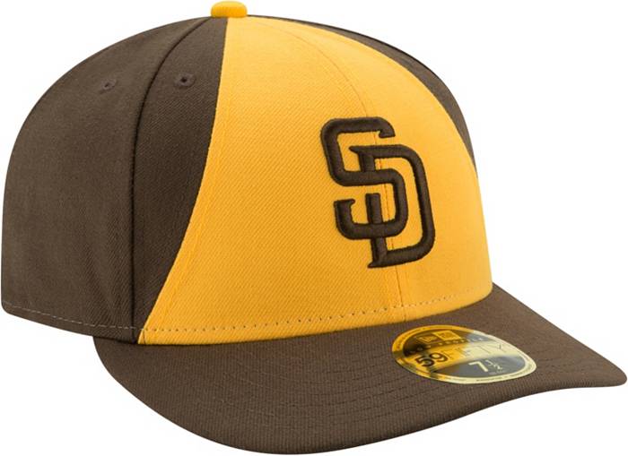 New Era Men's San Diego Padres 59Fifty Alternate Yellow Low Crown