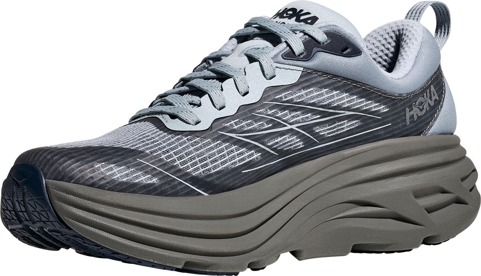HOKA Men's Stealth/Tech Bondi 8 Caged Running Shoe product image