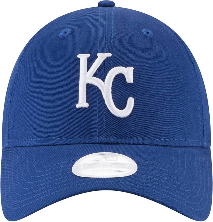 Kansas City Royals 2020 9TWENTY White w/Blue KC Logo Adjustable