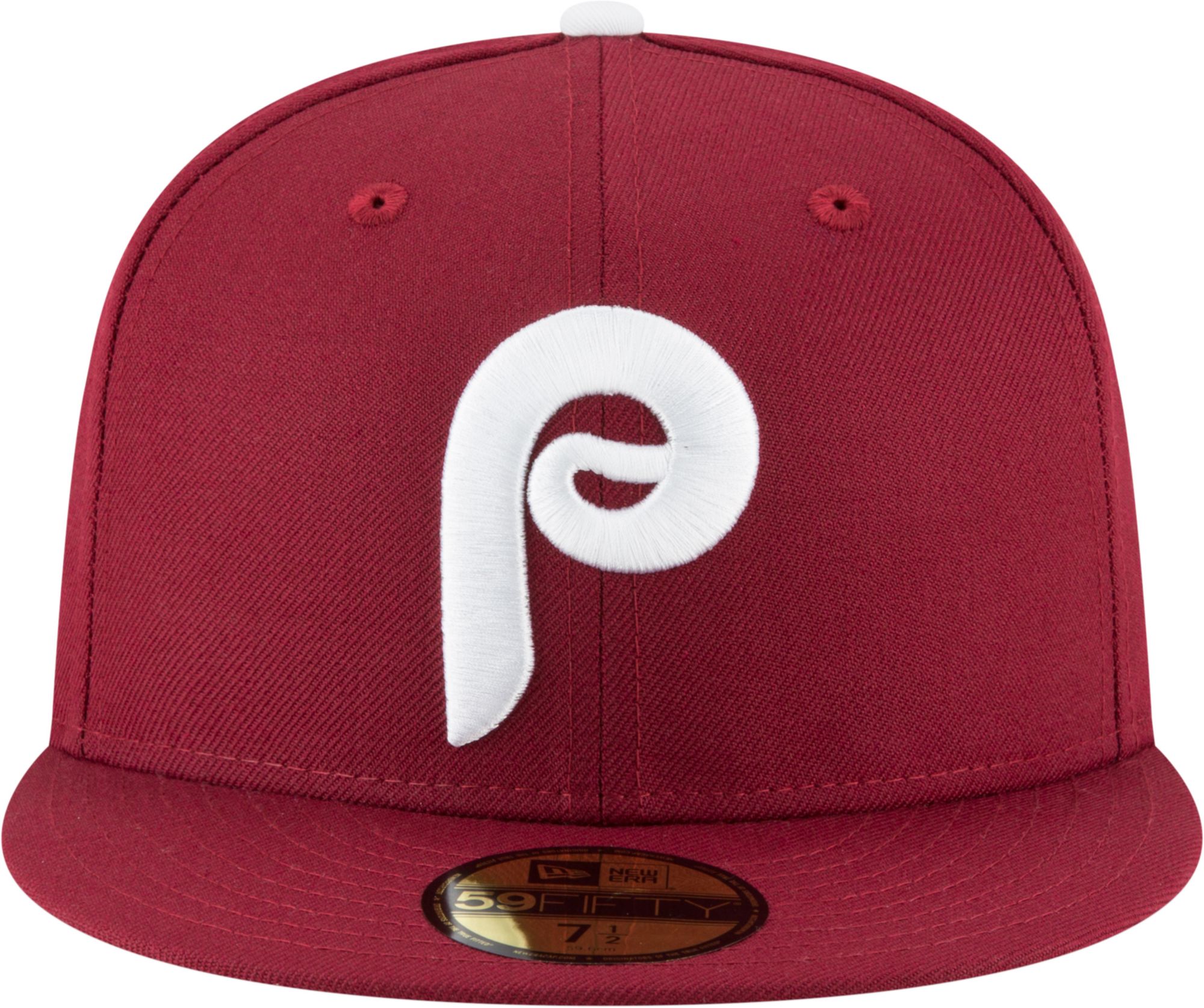 New Era Men's Philadelphia Phillies 59Fifty 1970 Maroon Fitted Hat product image