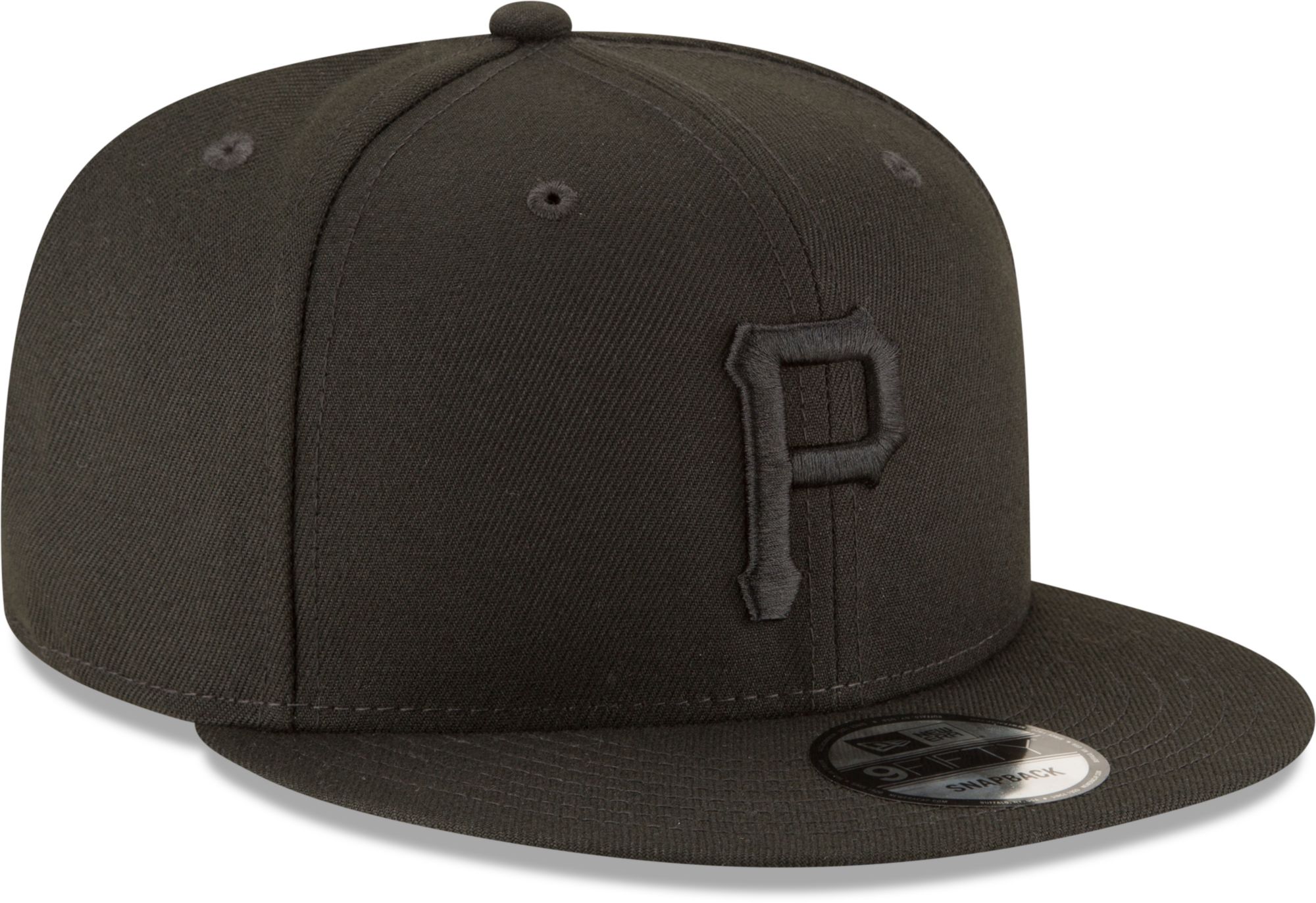 New Era Men's Pittsburgh Pirates Black 9Fifty Basic Adjustable Hat product image