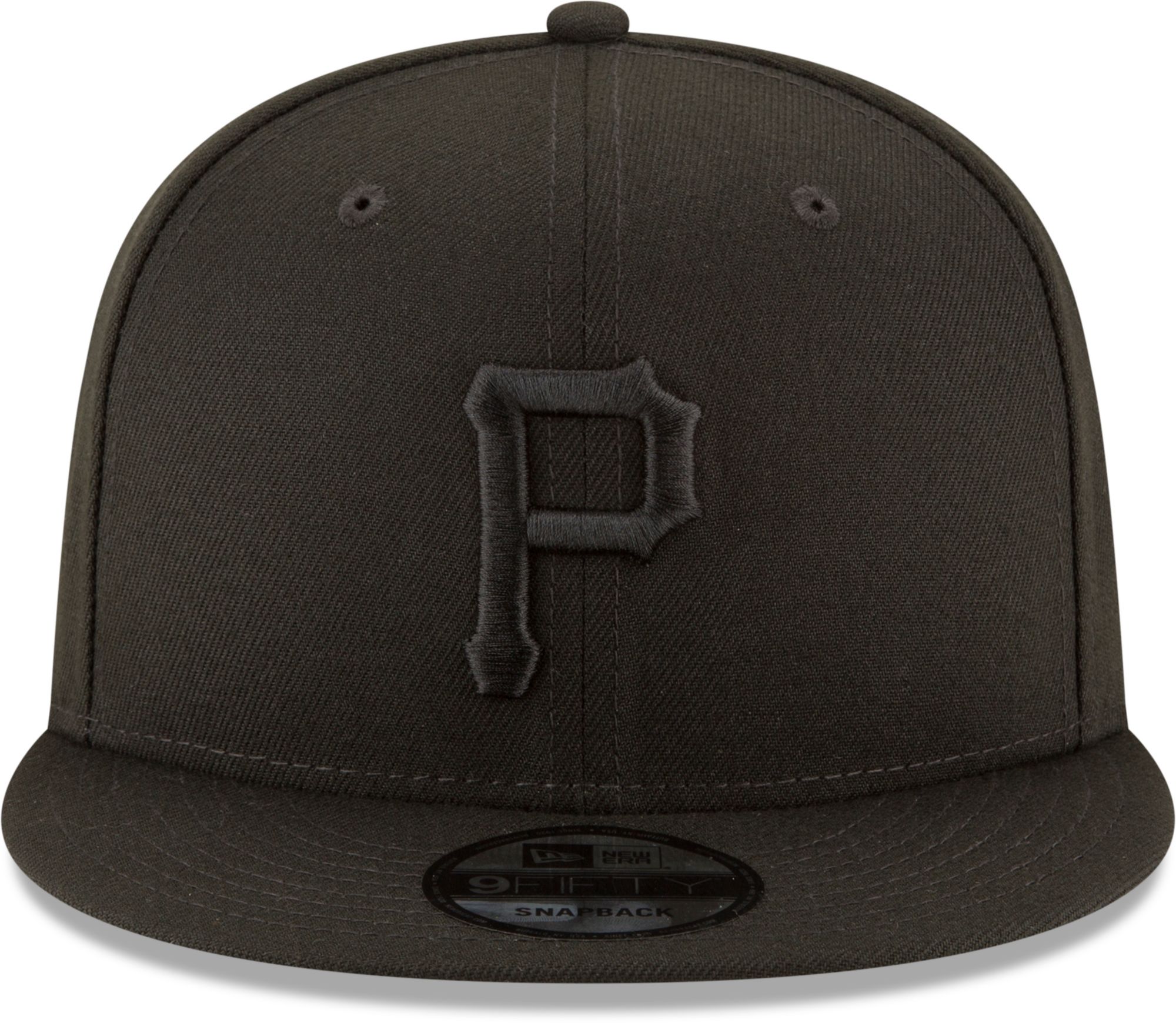 New Era Men's Pittsburgh Pirates Black 9Fifty Basic Adjustable Hat product image