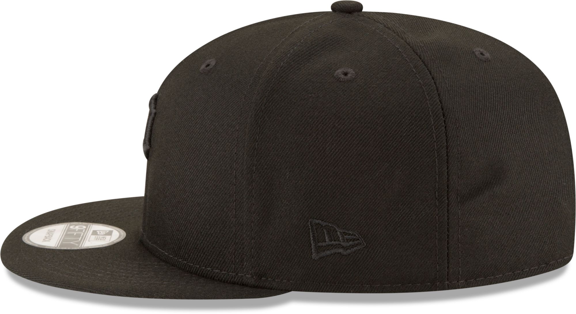 New Era Men's Pittsburgh Pirates Black 9Fifty Basic Adjustable Hat product image