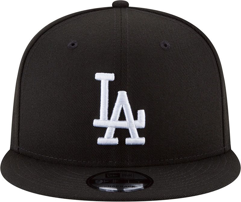 New Era Adult Los Angeles Dodgers Black Basic 9Fifty Adjustable Hat product image