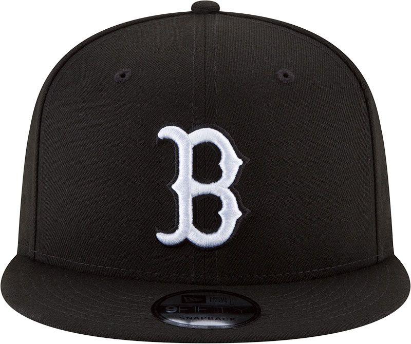 New Era Adult Boston Red Sox Black 9Fifty Basic Adjustable Hat product image