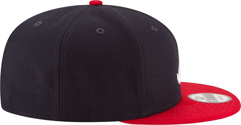 New Era Men's Atlanta Braves Navy 9Fifty Basic Adjustable Hat product image