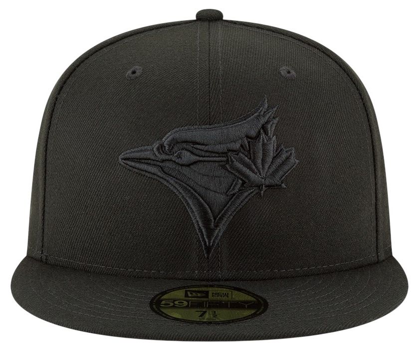 New Era Adult Toronto Blue Jays Black Alternate Basic 59Fifty Fitted Hat product image