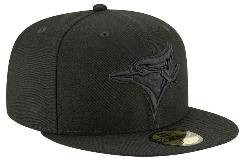 New Era Adult Toronto Blue Jays Black Alternate Basic 59Fifty Fitted Hat product image