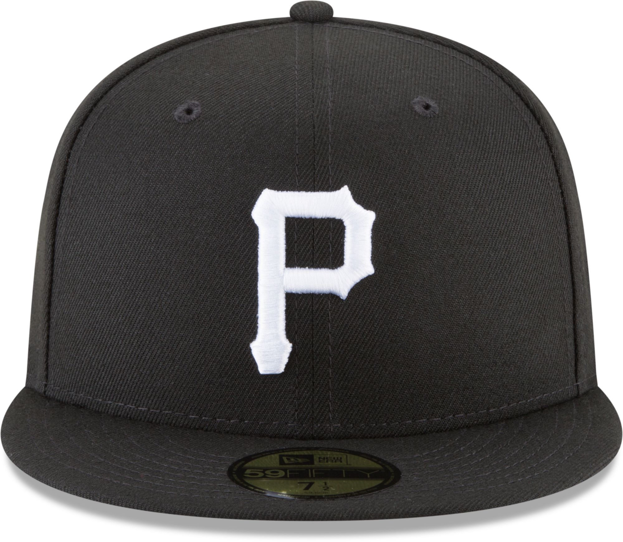 New Era Men's Pittsburgh Pirates Black 59Fifty Fitted Hat product image