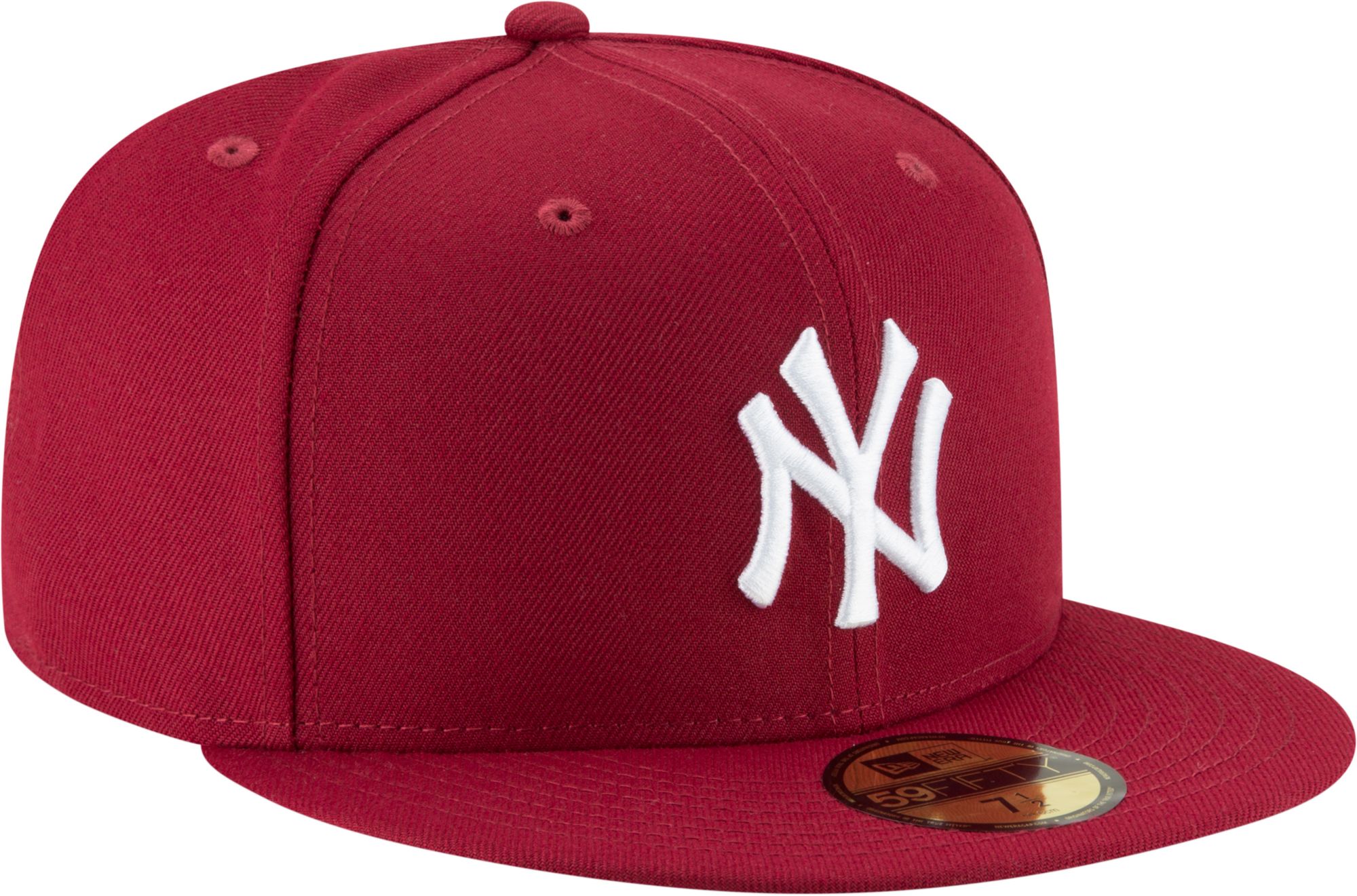 New Era Adult New York Yankees 59Fifty Basic Red Fitted Hat product image