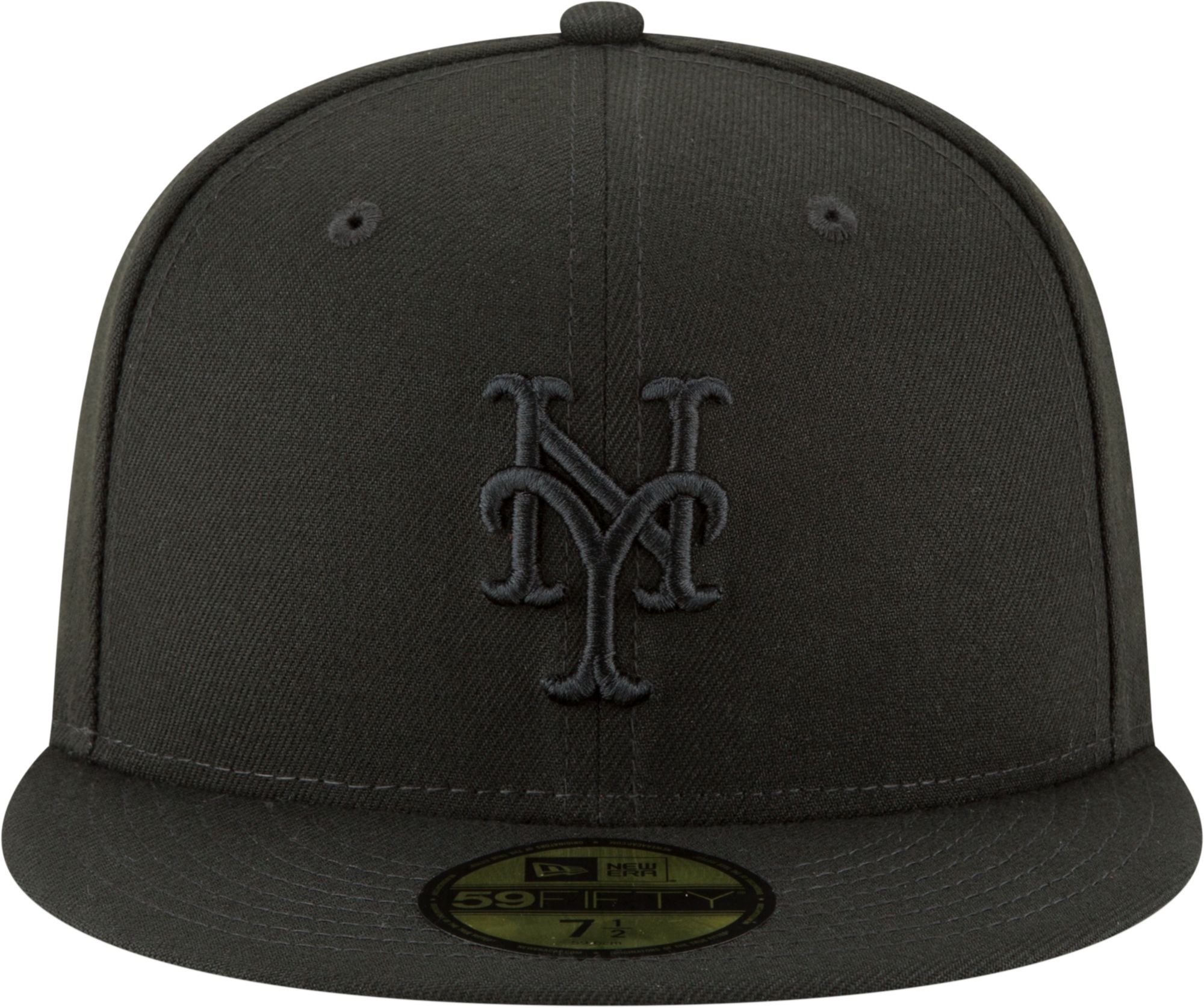 New Era Men's New York Mets 59Fifty Basic Black Fitted Hat product image