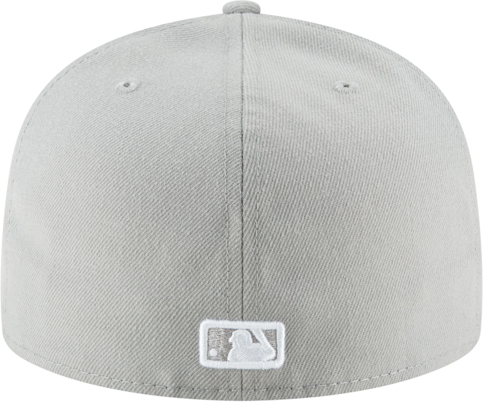 New Era Adult Los Angeles Dodgers 59Fifty Basic Grey Fitted Hat product image