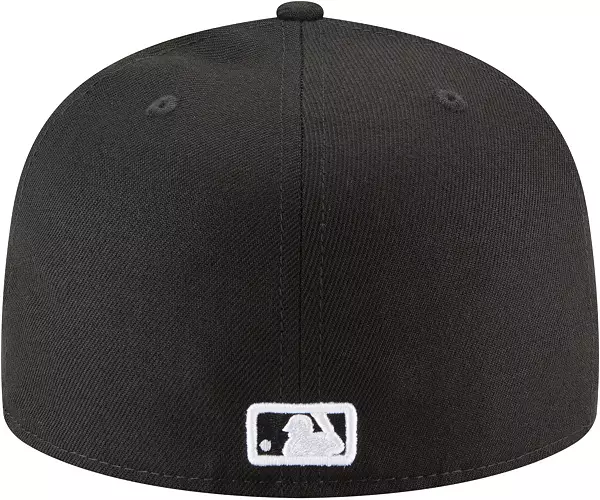 New Era Men's Los Angeles Dodgers 59Fifty Basic Black Fitted Hat