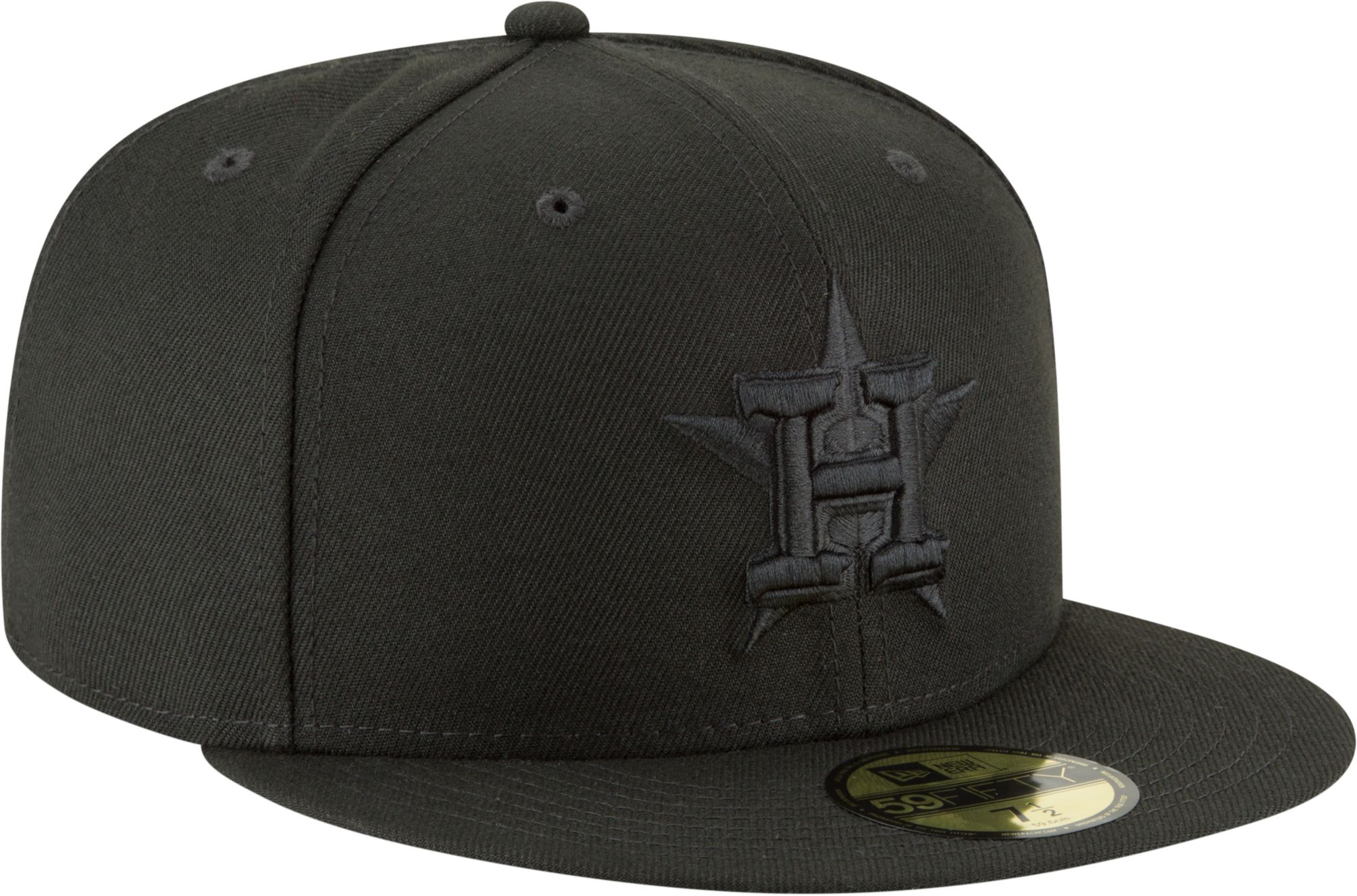 New Era Men's Houston Astros 59Fifty Basic Black Fitted Hat product image