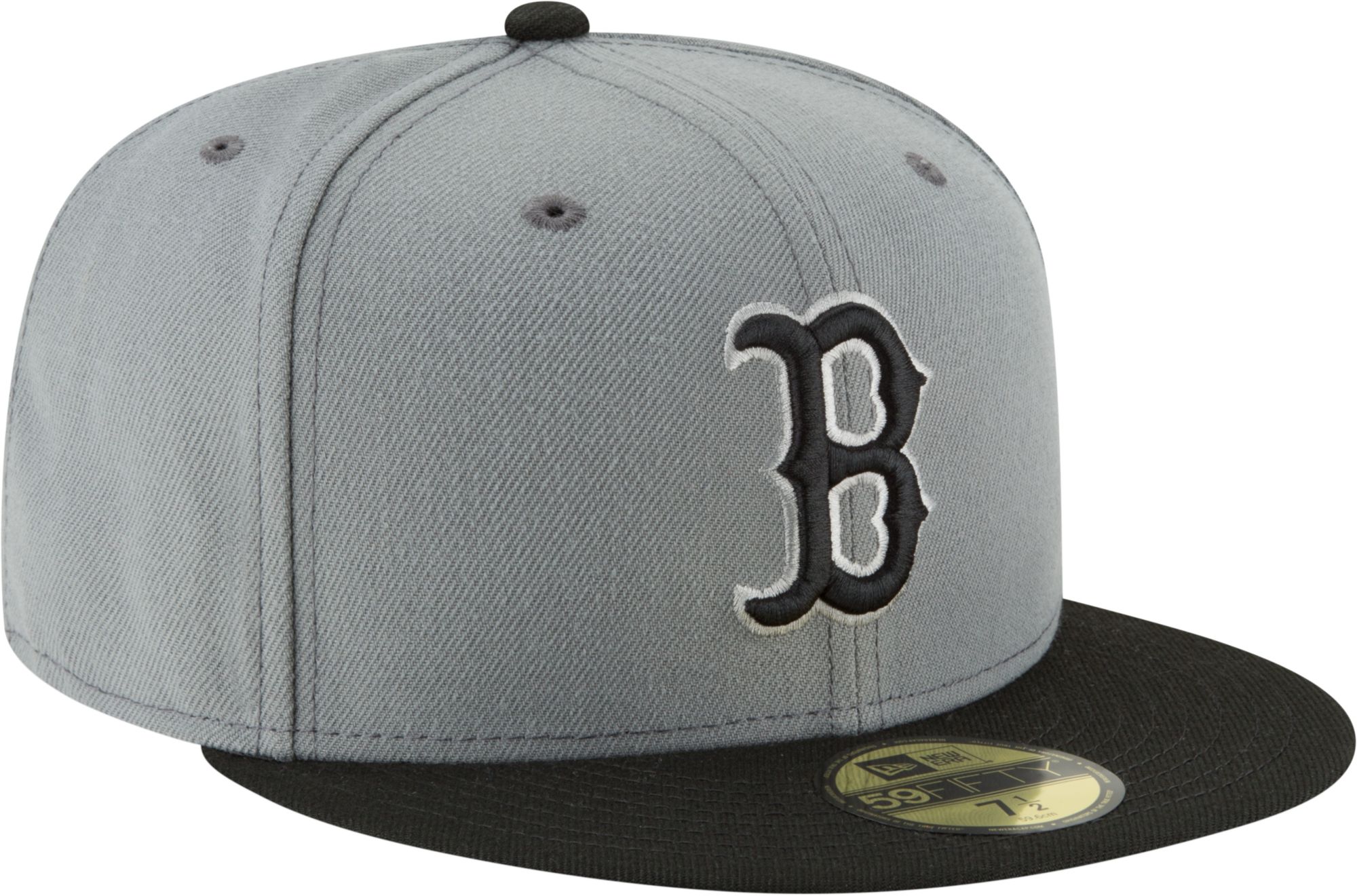 New Era Men's Boston Red Sox 59Fifty Basic Grey Fitted Hat product image