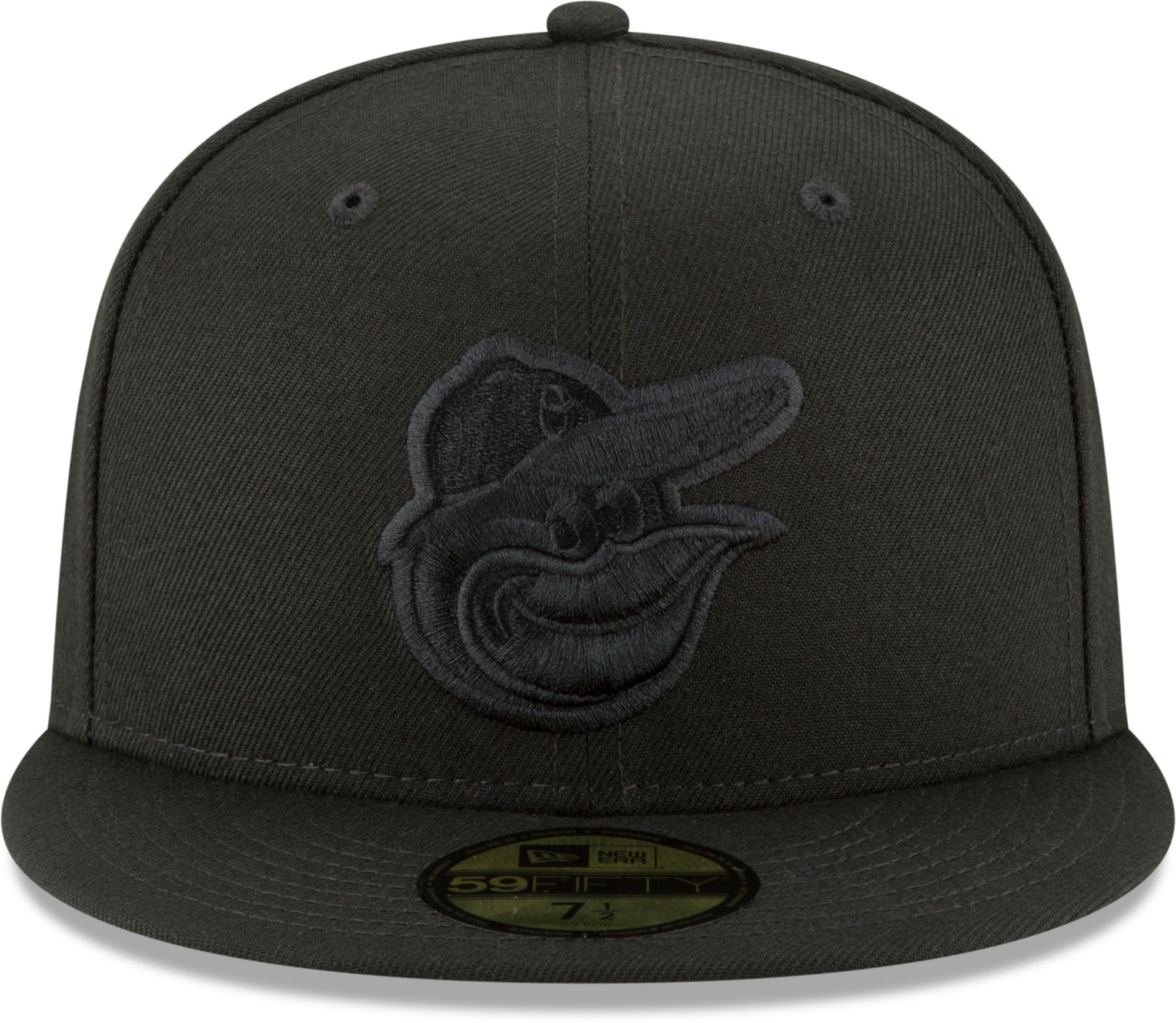 New Era Adult Baltimore Orioles Black 59Fifty Fitted Hat product image