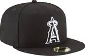 New Era Los Angeles Angels Black and White Basic 59FIFTY Fitted Hat product image