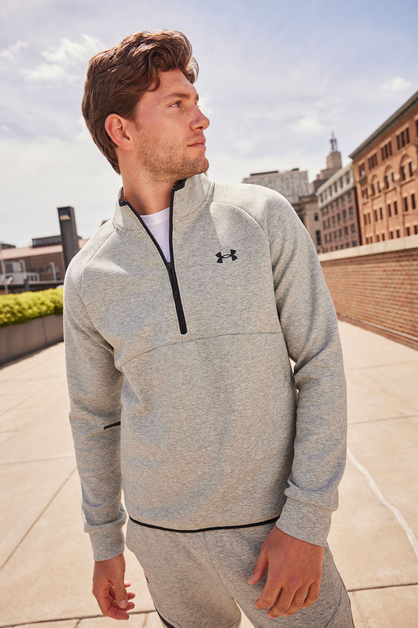 Under Armour Men's Unstoppable Fleece 1/2 Zip Hoodie product image