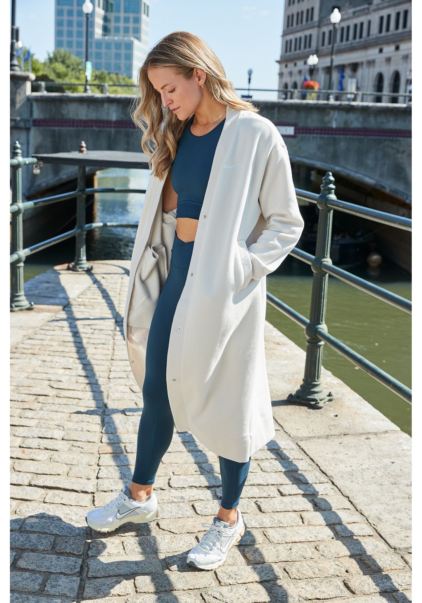 Nike long cardigan hot sale