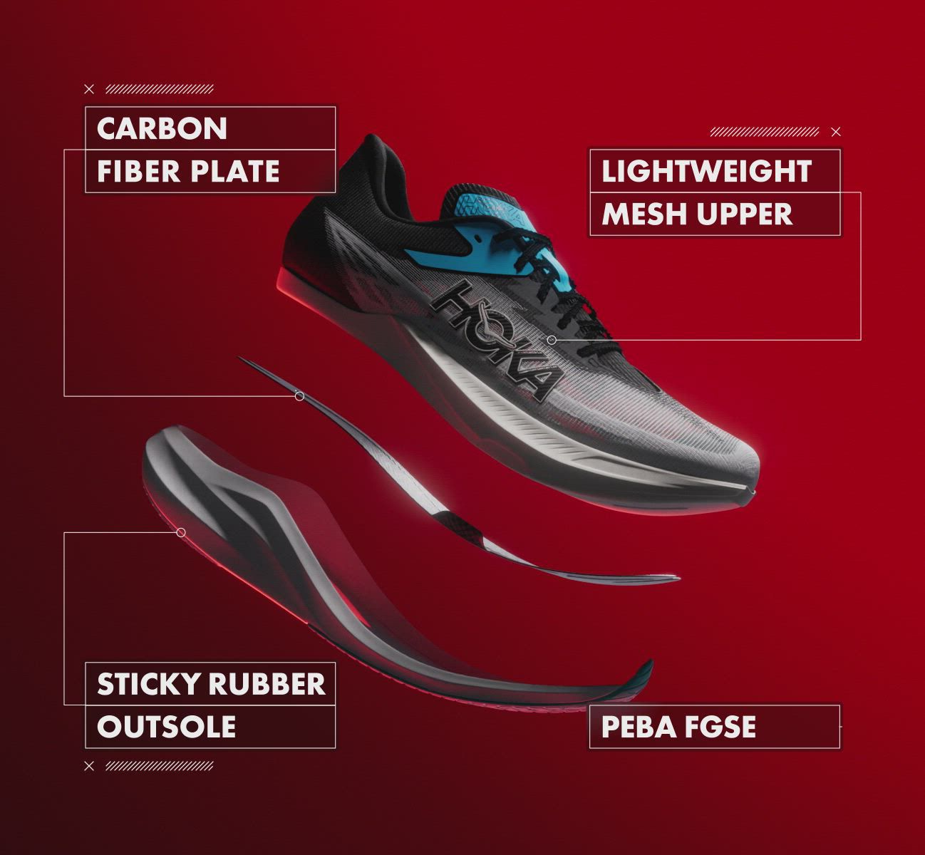 HOKA Rocket X 3 Running Shoes product