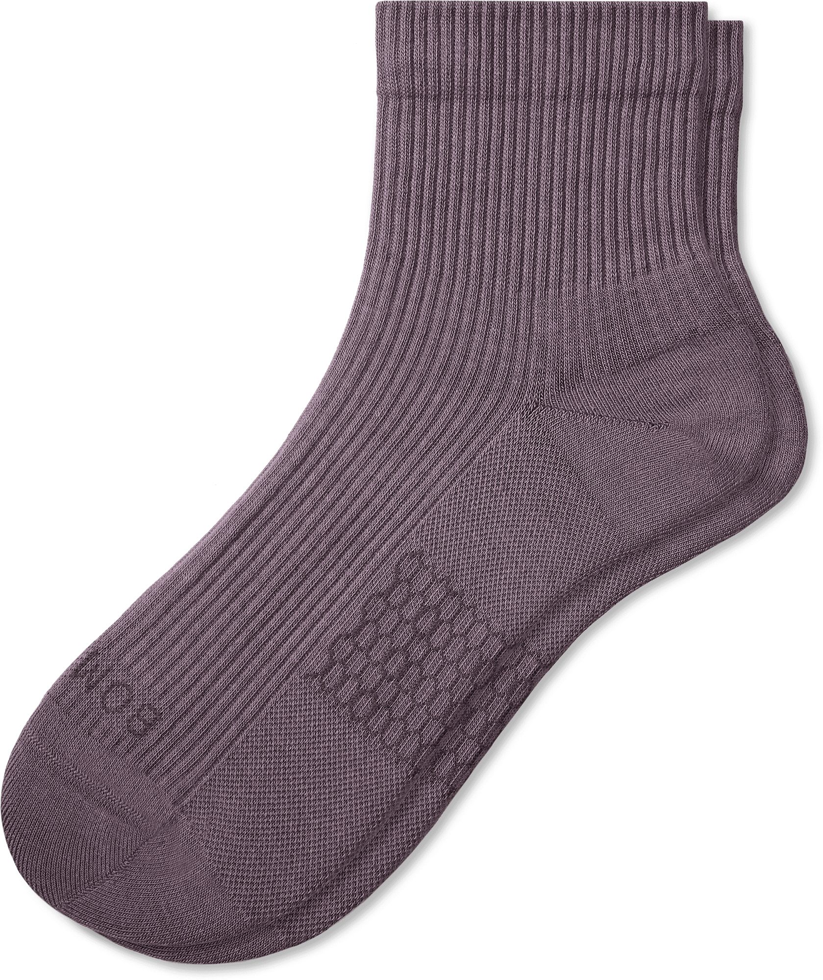 Bombas Two Tone Lightweight Ribbed Quarter Socks product image