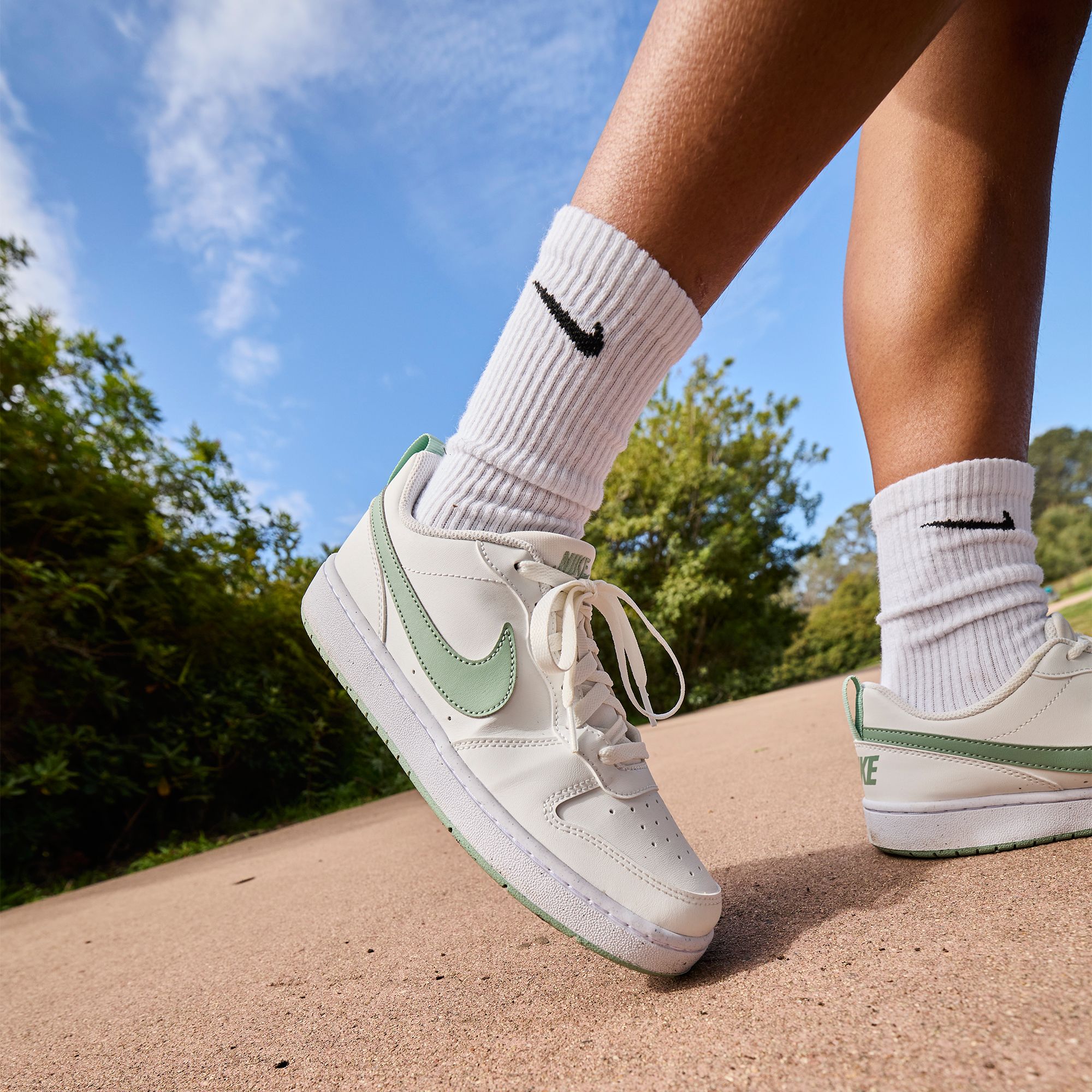 Nike Kids' Grade School Court Borough Low Recraft Shoes product image