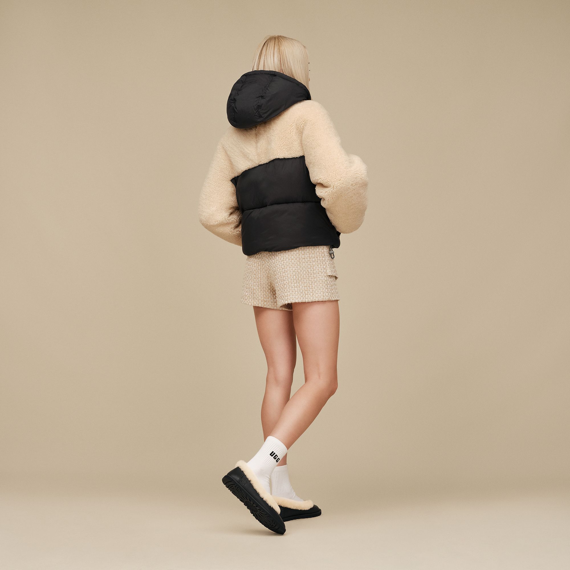 UGG Women's Mykah UGGbraid Puffer Jacket product image