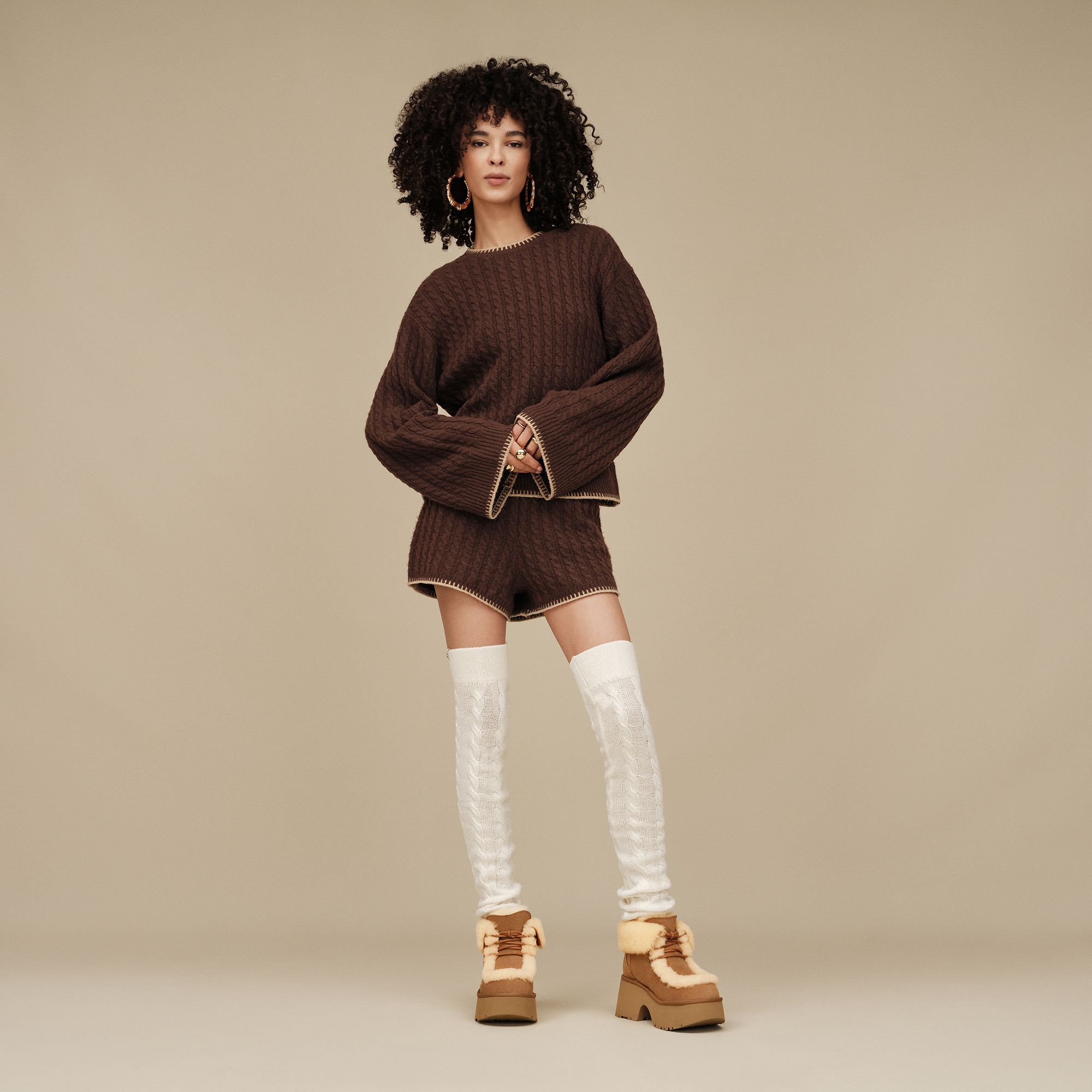UGG Women's Rylynn Cable Knit Pullover product image
