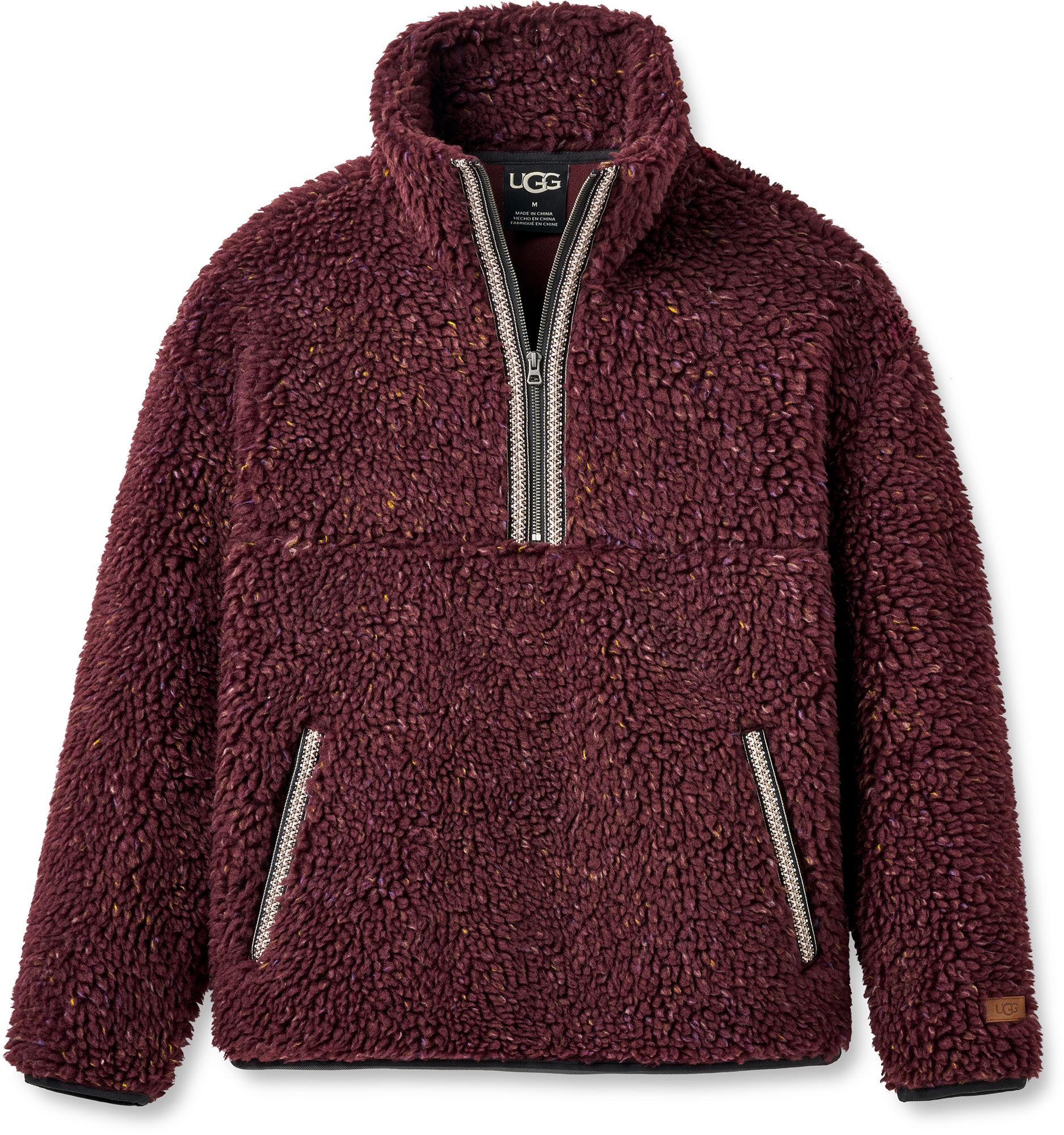 UGG Men's UGGbraid Confetti 1/2 Zip Sweatshirt product image
