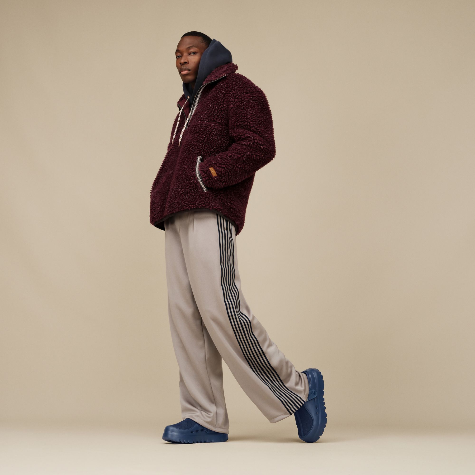 UGG Men's UGGbraid Confetti 1/2 Zip Sweatshirt product image