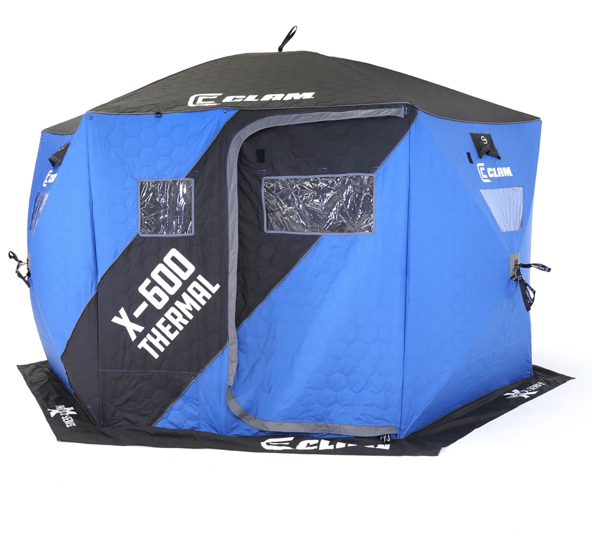 Clam Outdoors X600 Thermal 6 Man Hub Shelter