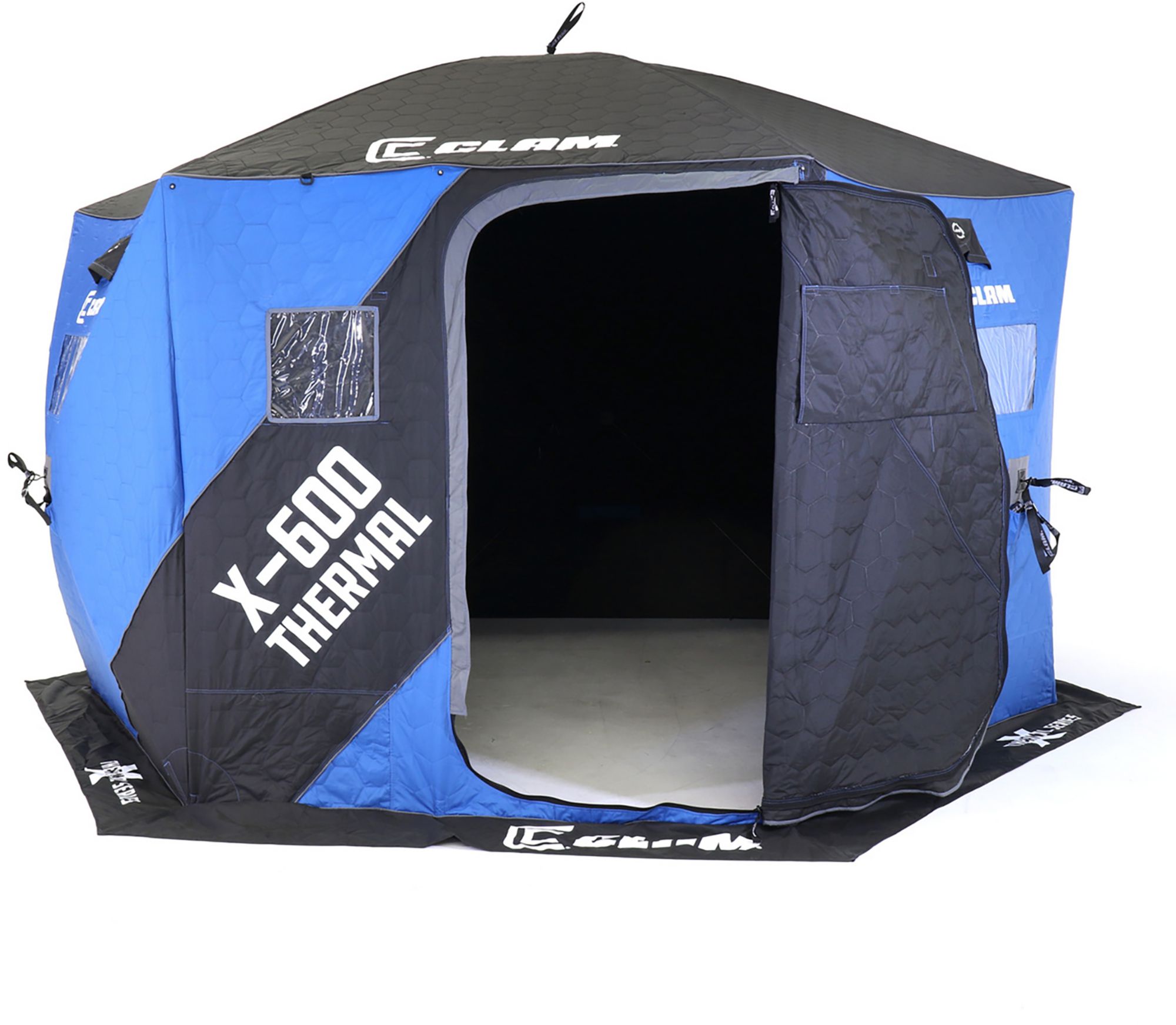 Clam Outdoors X600 Thermal 6 Man Hub Shelter