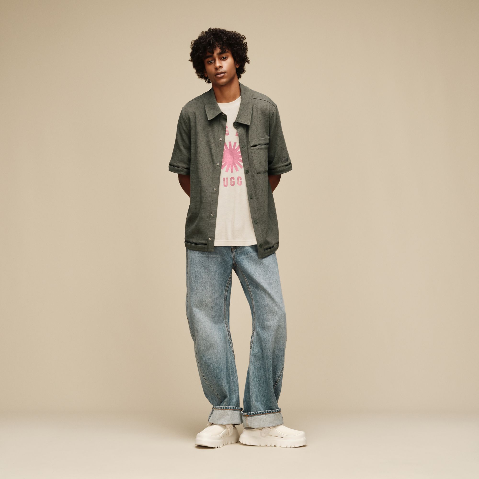 UGG Men's Devyn Button-Up Shirt product image