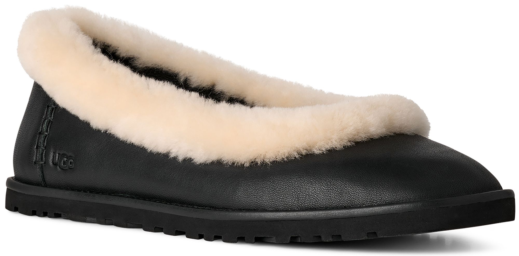 UGG Women's Zora Leather Ballet Shoes product image