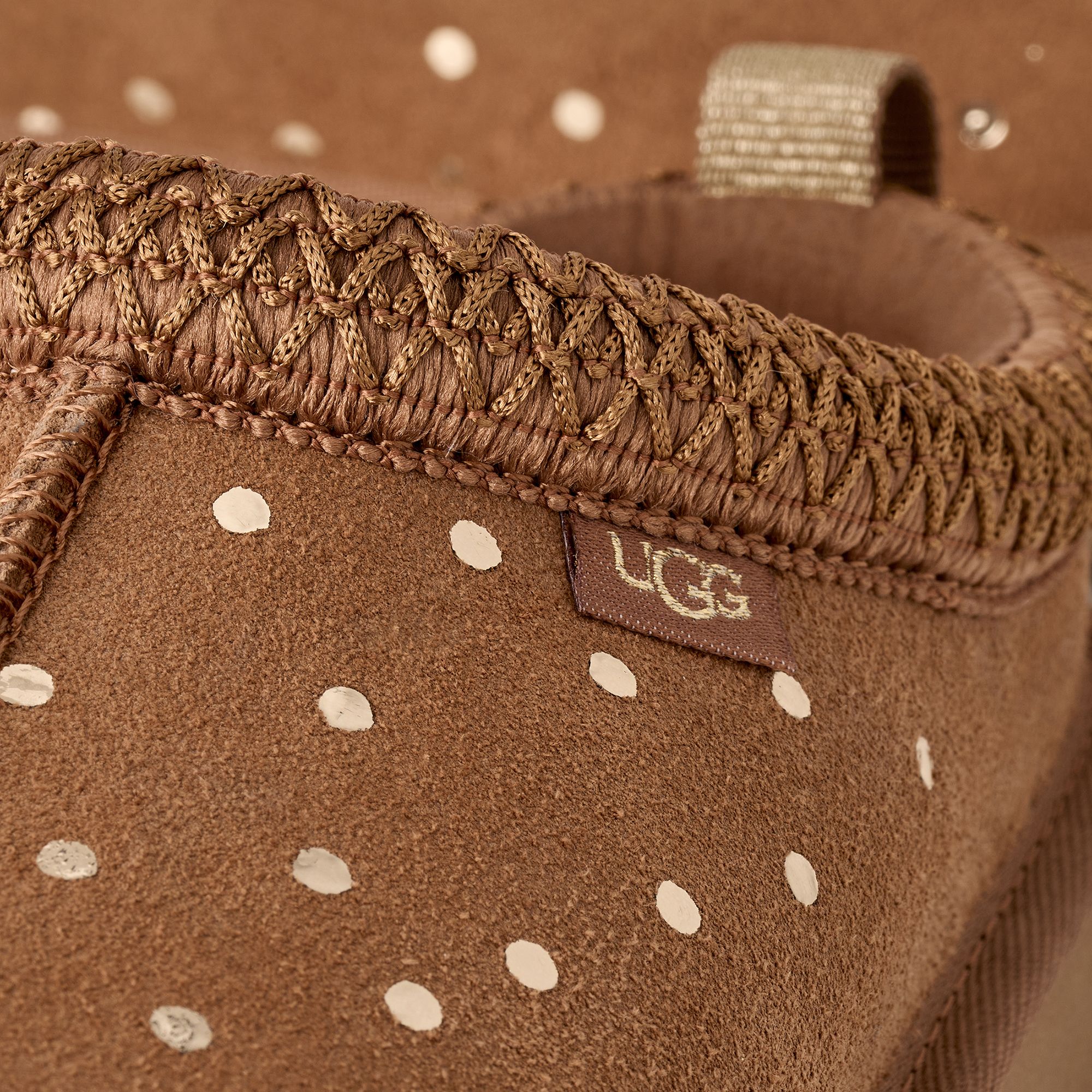 UGG Kids' Tazz Shiny Dot Slippers product image