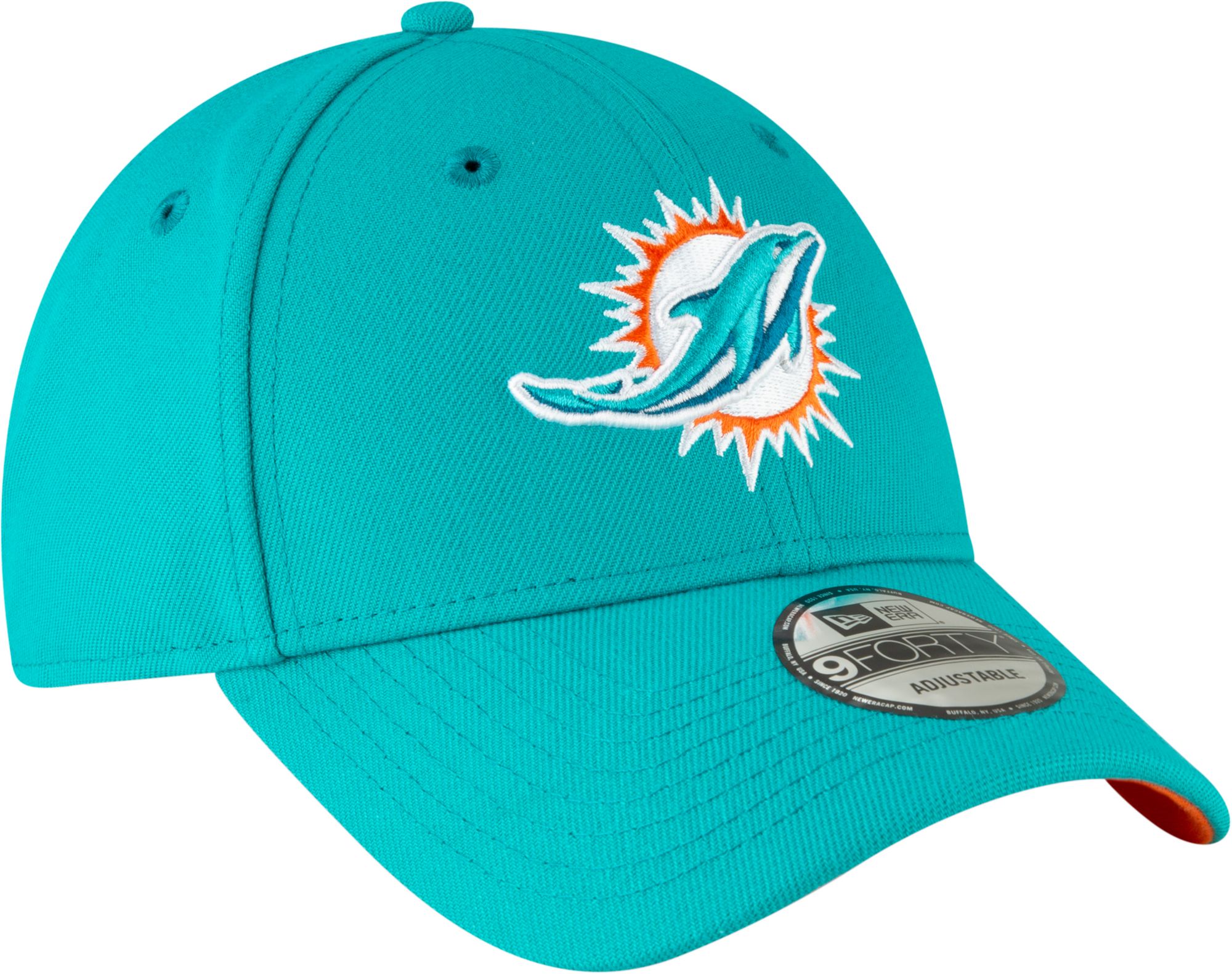 New Era Adult Miami Dolphins 9Forty Aqua Adjustable Hat product image