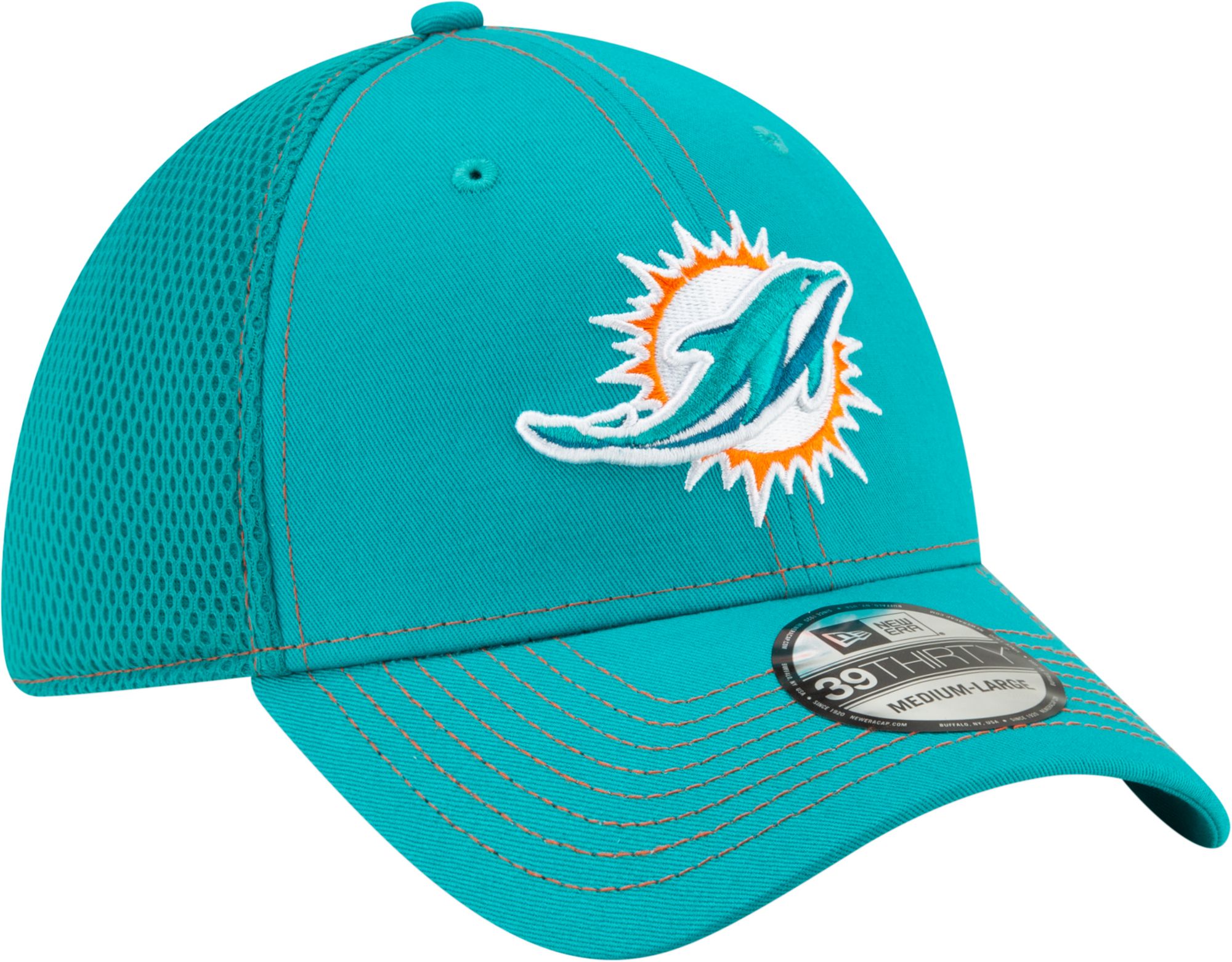 New Era Adult Miami Dolphins Neo Flex Aqua Stretch Fit Hat product image