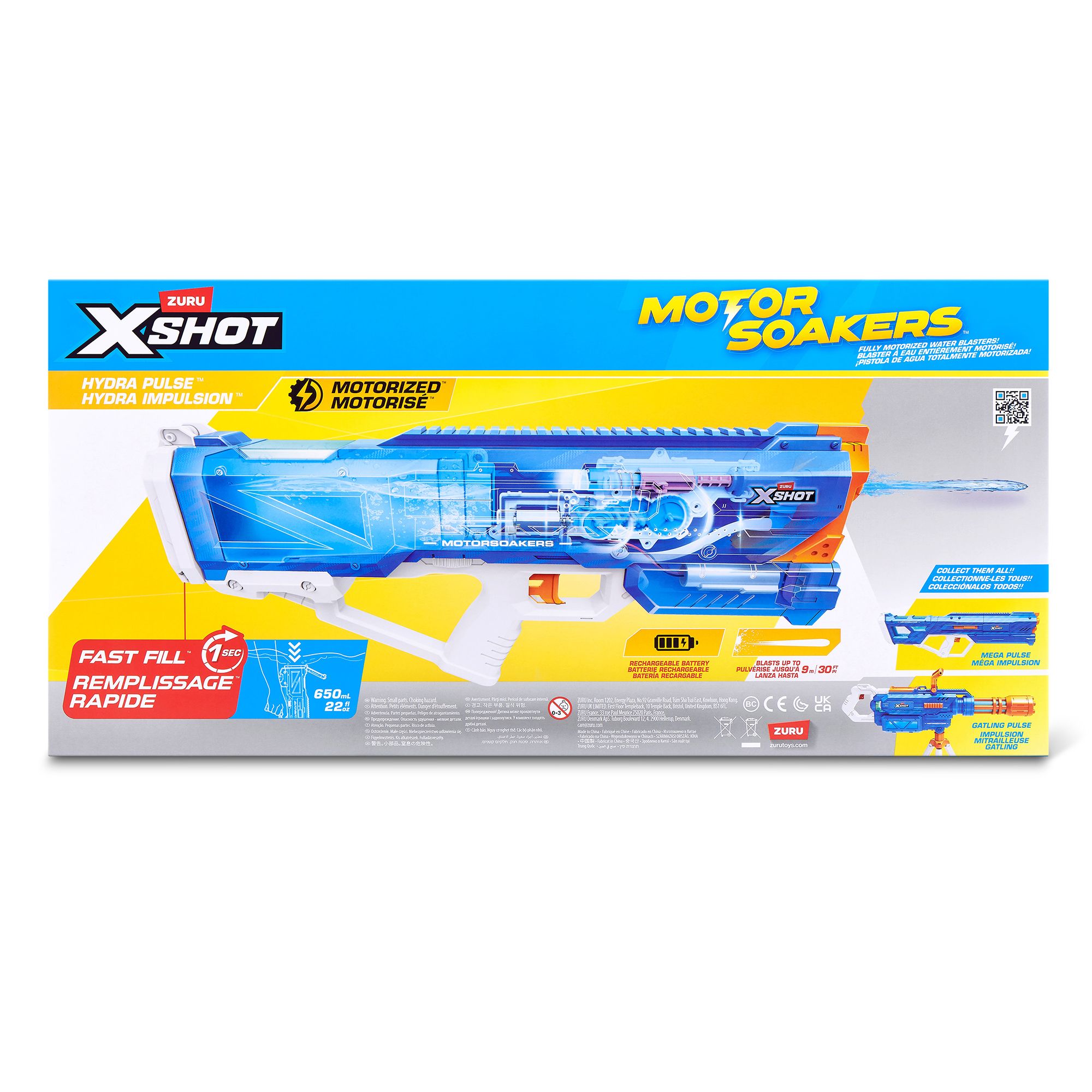 Zuru X-Shot Fast Fill Hydra Pulse Motor Soaker product image