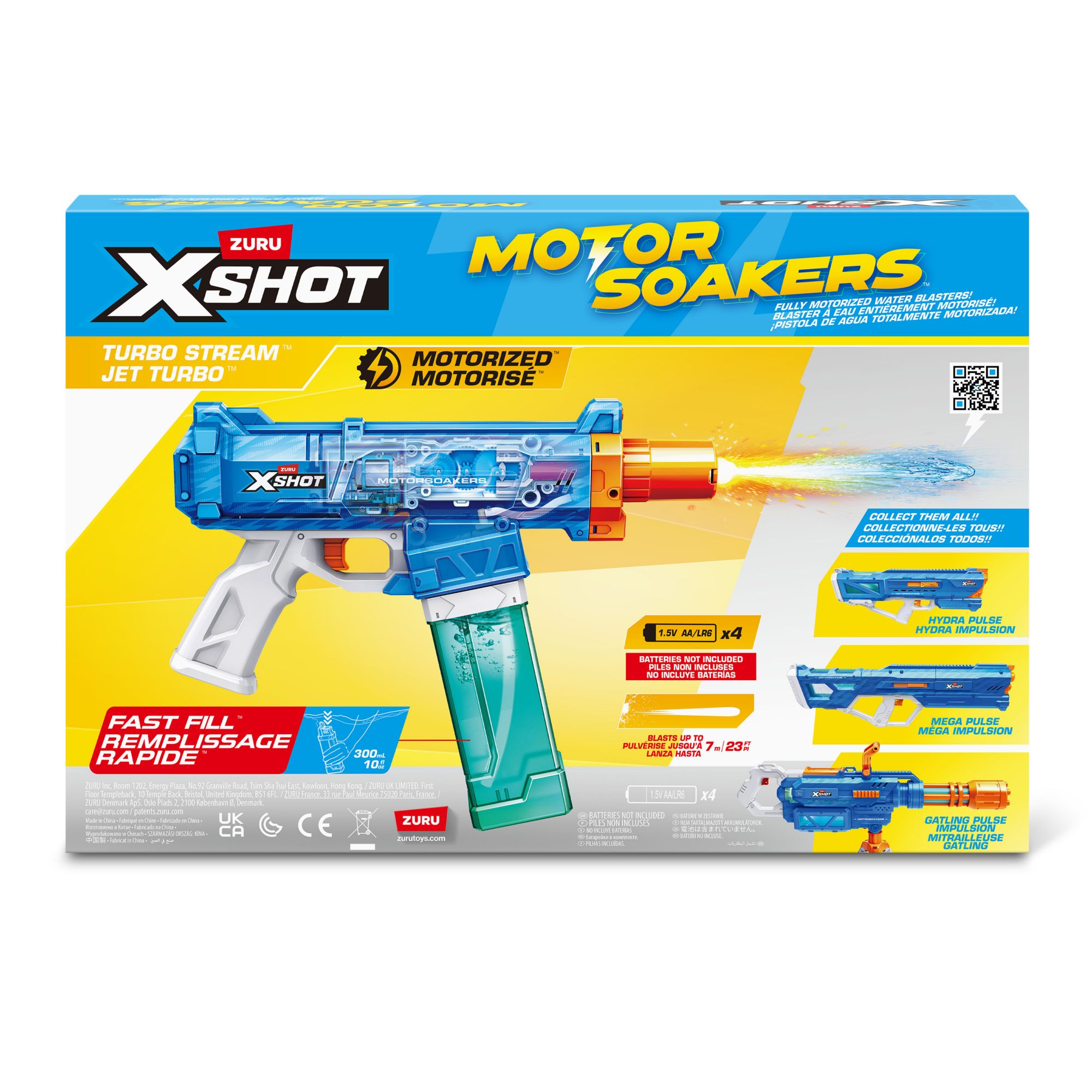 Zuru X-Shot Water Turbo Stream Motor Soaker product image