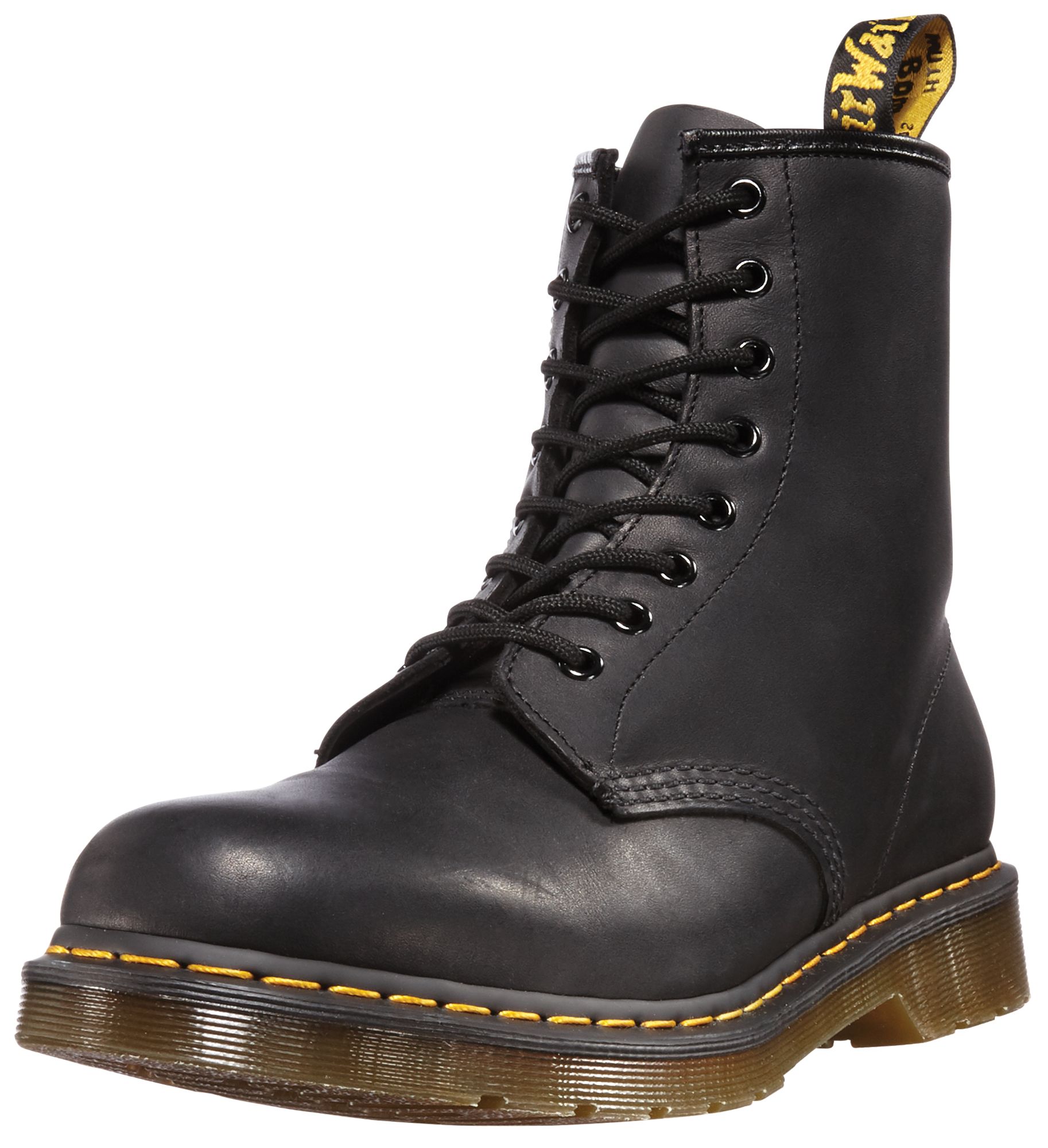 Dr. Martens Men's 1460 Greasy Leather Lace Up Boots