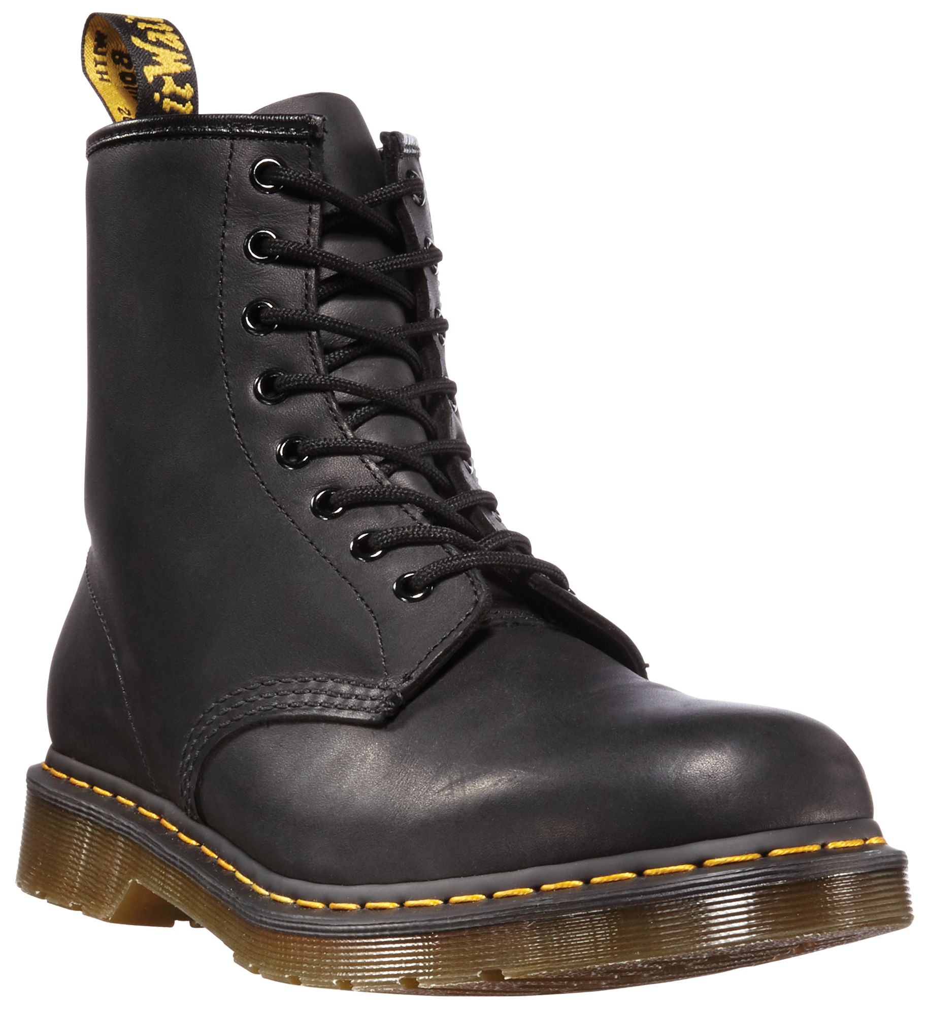 Dr. Martens Men's 1460 Greasy Leather Lace Up Boots product image
