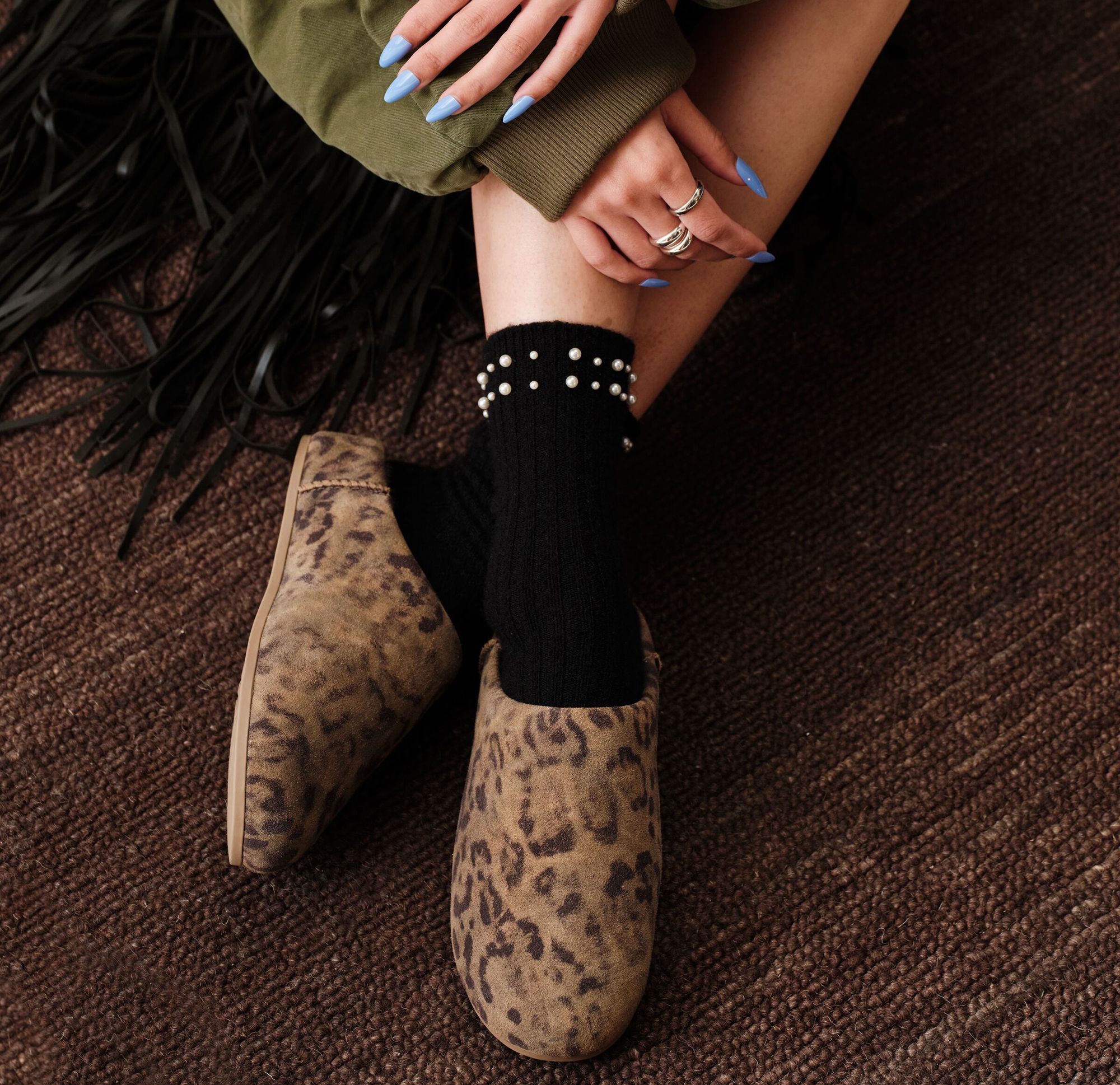 UGG Women's Elea Spotted Slip-On Slippers product image