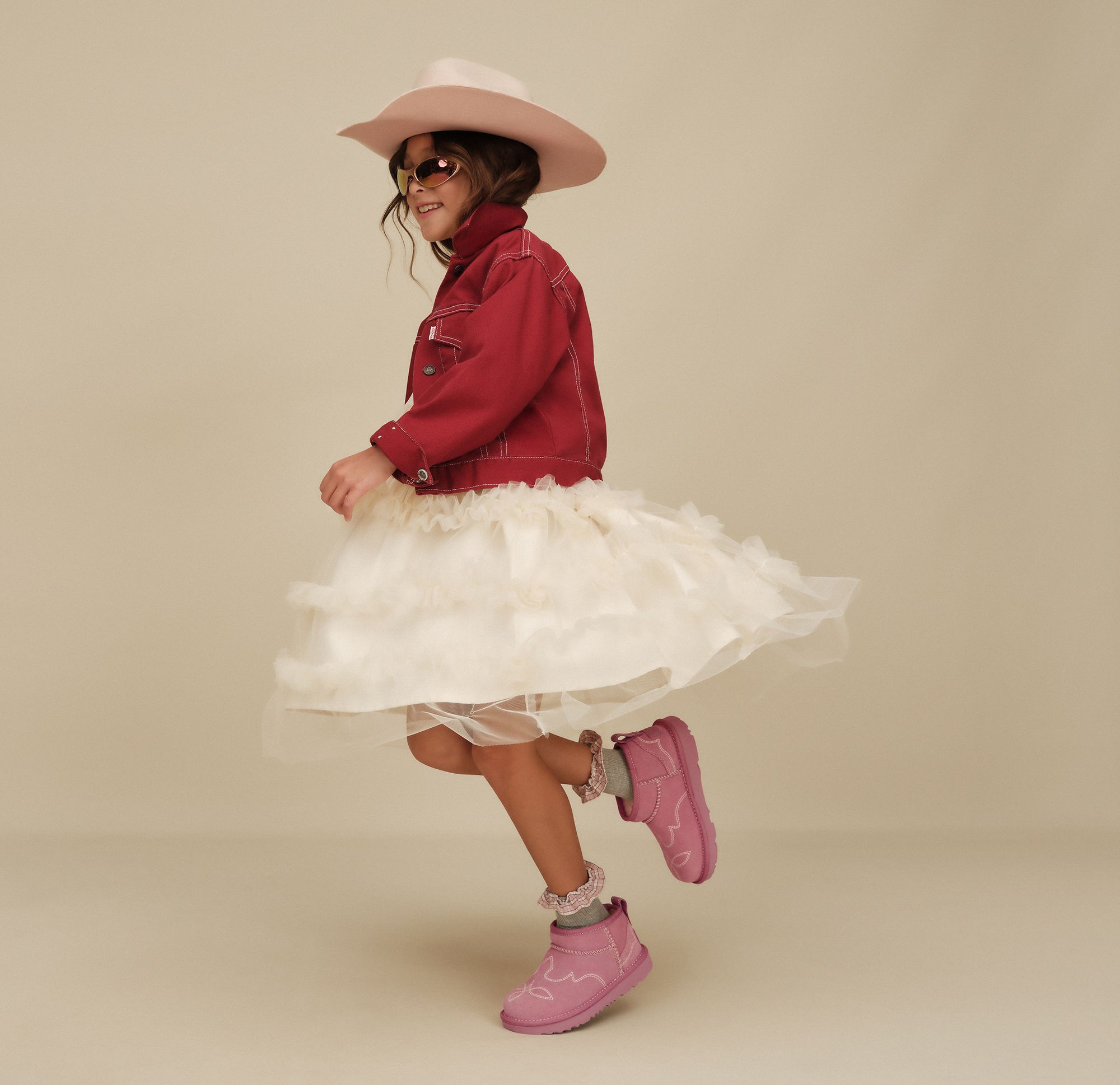 UGG Kids' Classic Ultra Mini Western Boots product image