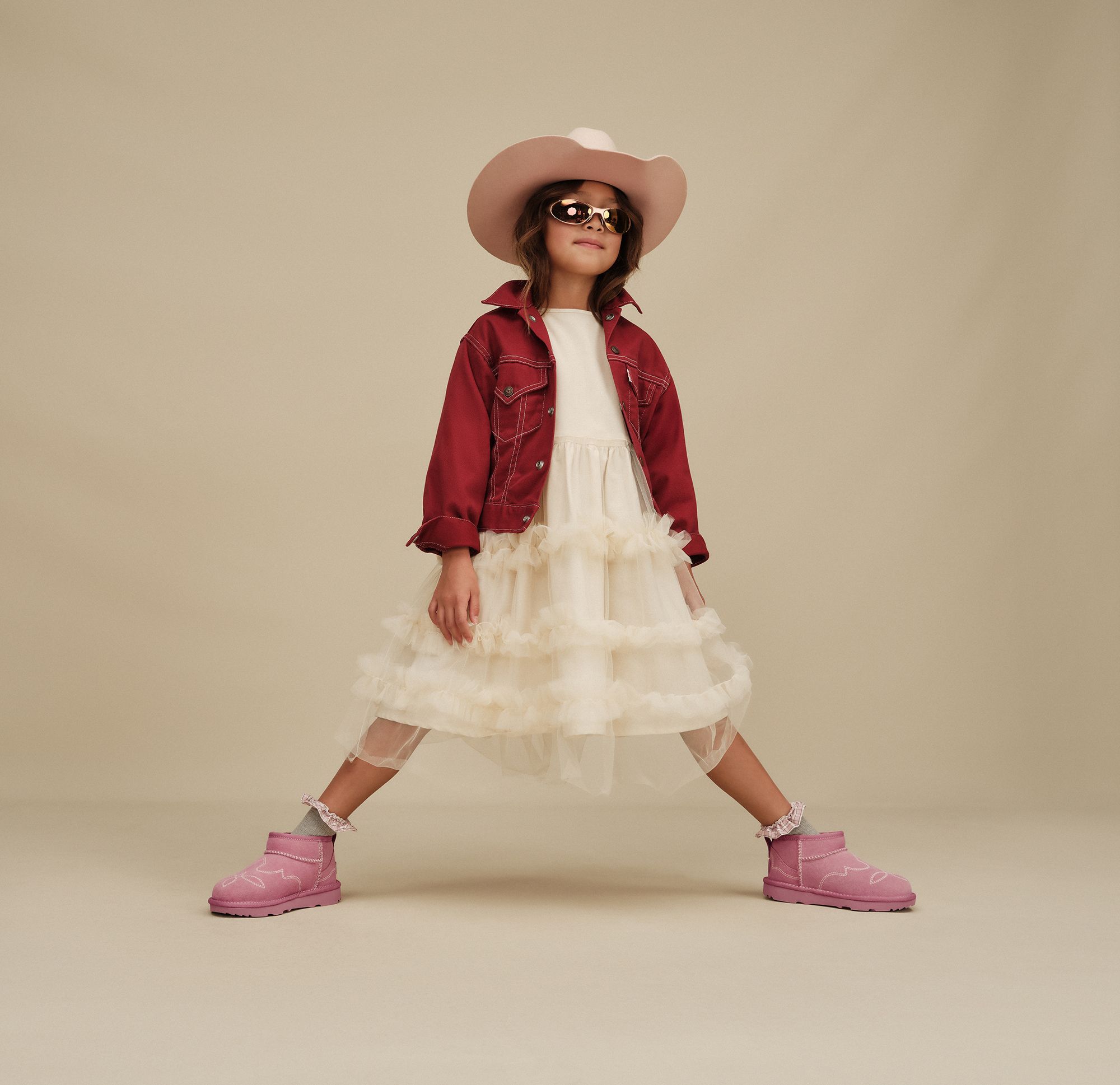 UGG Kids' Classic Ultra Mini Western Boots product image