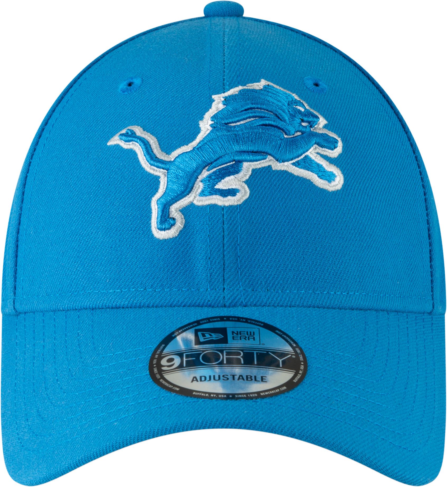 New Era Adult Detroit Lions League 9Forty Blue Adjustable Hat product image